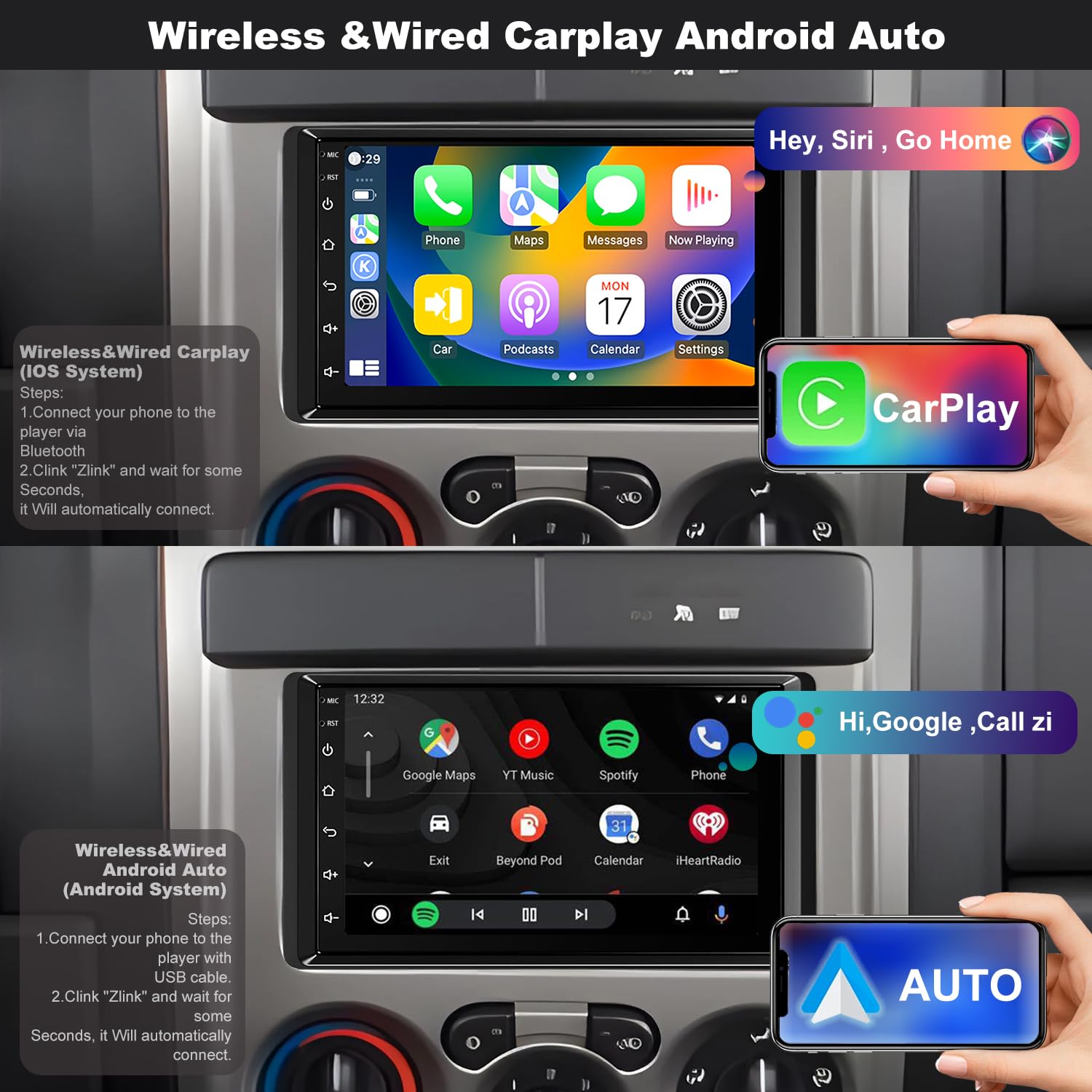 Car Radio For Chevrolet Chevy Silverado Ssr Tahoe 2003-2006, Gmc Sierra Yukon 2003-2006, Hummer H2 2003-2006, 7'' Car Stereo Tou