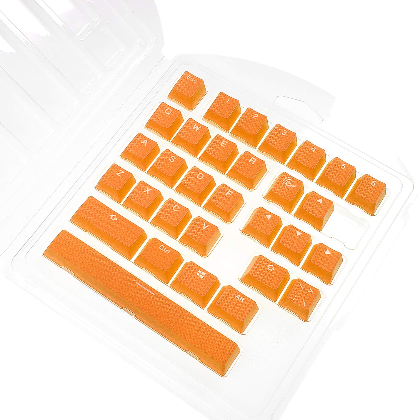 Ducky Yellow Backlit 31 Key Oem Profile Double Shot Abs Rubber Keycap Set