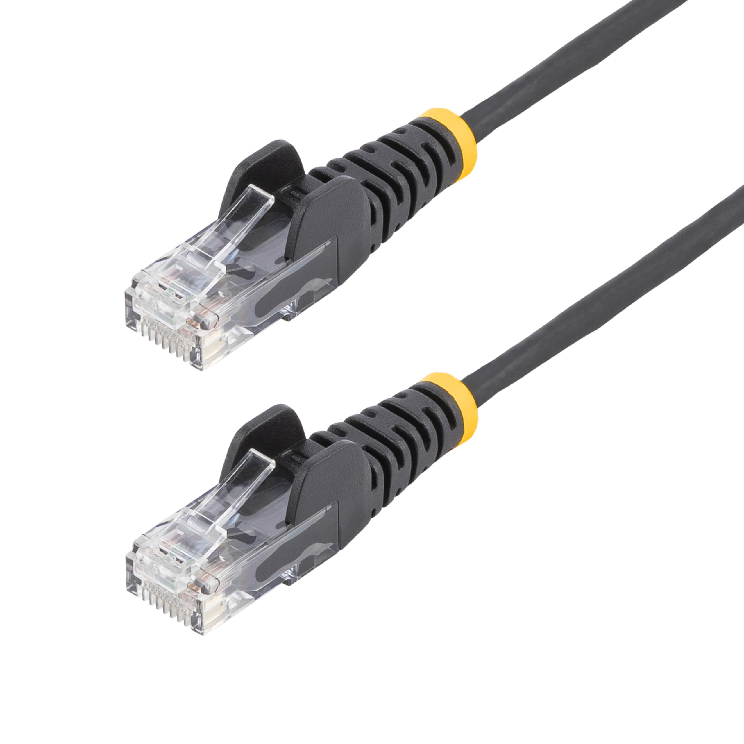 50ft Black Slim CAT6 Cable