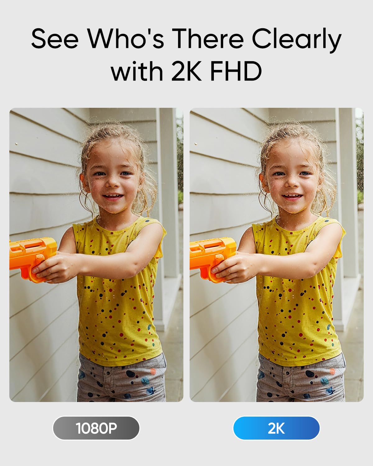 Eufy Video Doorbell C31, 2K Fhd, Dual Power Options, Live Video Call, Easy Installation, Quick-Release Battery, 24/7 Recording,