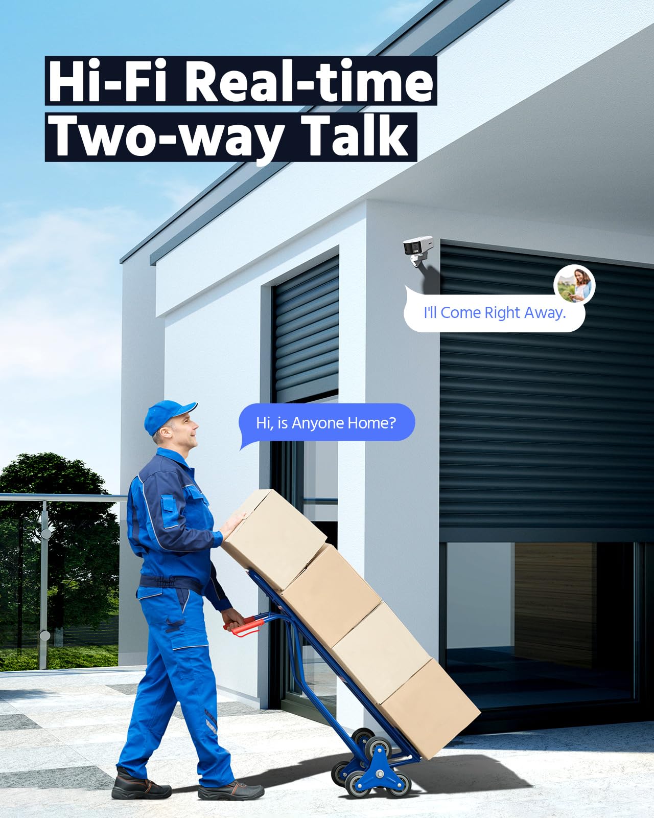 Annke Fcd800 4K Poe Security Camera System, Dual Lens Outdoor Ip Camera, 180 Degree Viewing Angle, Human Vehicle Detection, Color Night Vision, Two Way Talk, Up To 256Gb Microsd Card