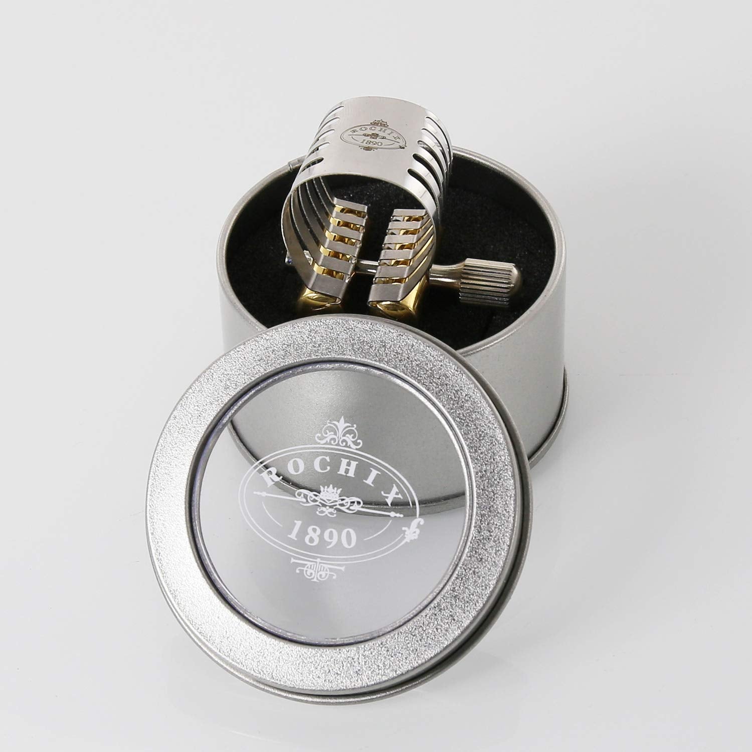 Rochix Stainless Steel Ligature For Tenor Saxophone Sax