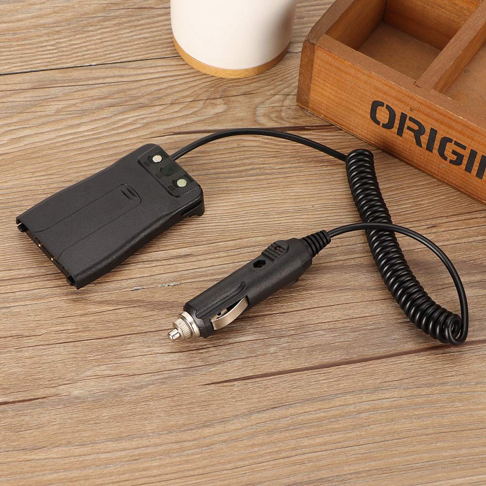 12V Car Radio Battery Eliminator With Charger Adapter For Bf 666S 777S 888S