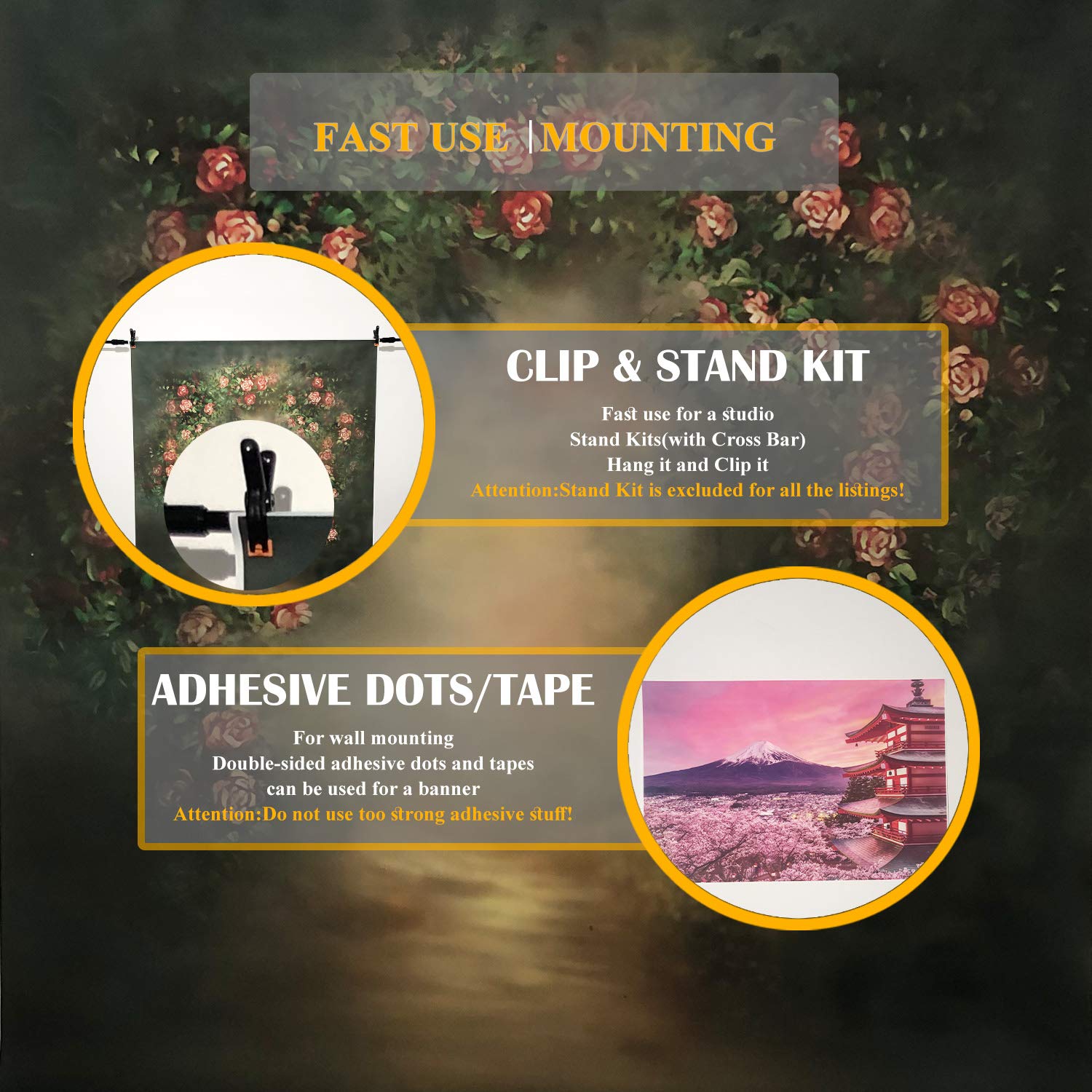 Seekpro 7X5Ft Little Princess Black Baby Shower Pink Backdrop Twin Girls Baby Shower Party Banner Decoration Backdrops Royal Blu