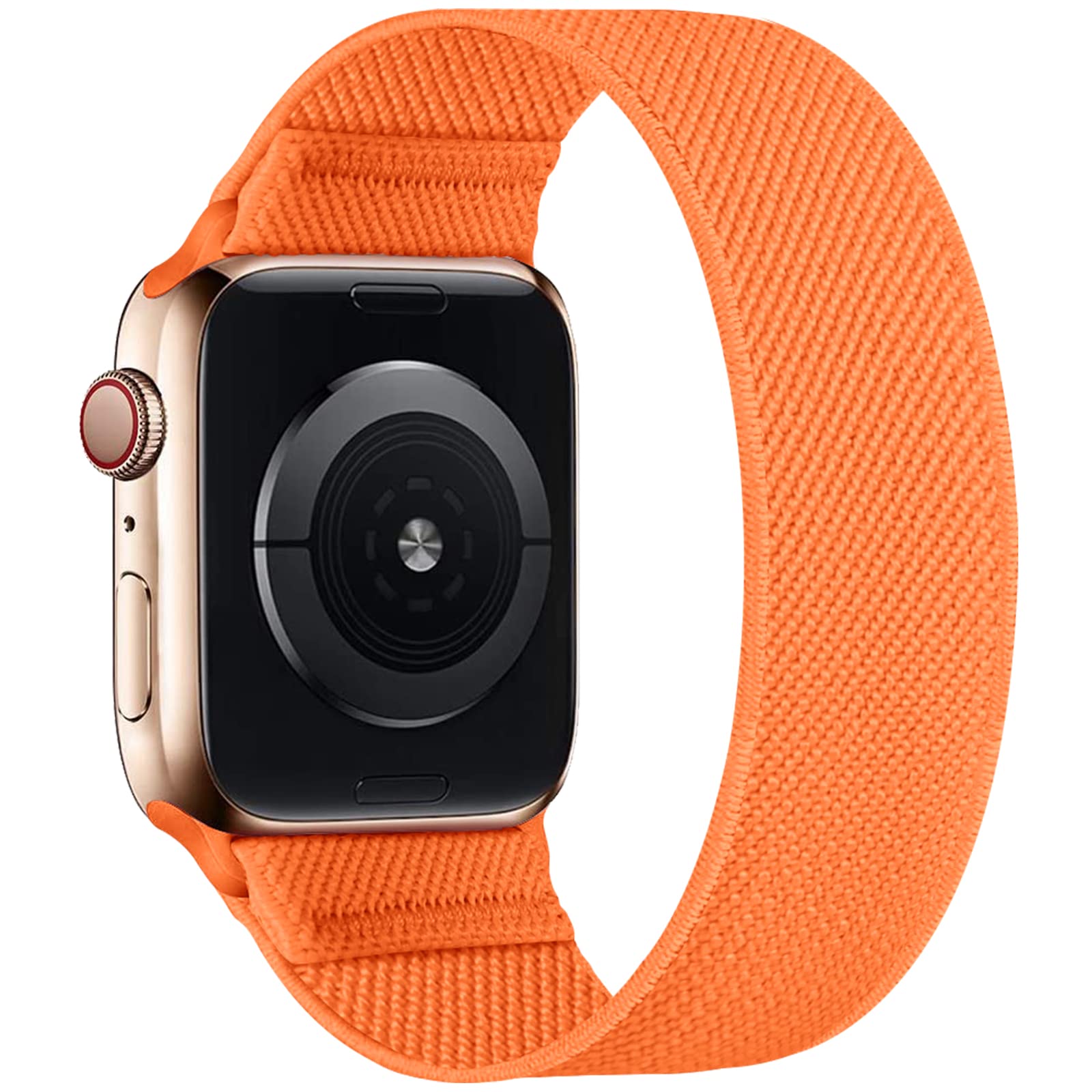 Enjiner Stretchy Nylon Solo Loop Bands Compatible With Apple Watch 38Mm 40Mm 41Mm 42Mm 44Mm 45Mm 46Mm 49Mm Ultra 2 Iwatch Series