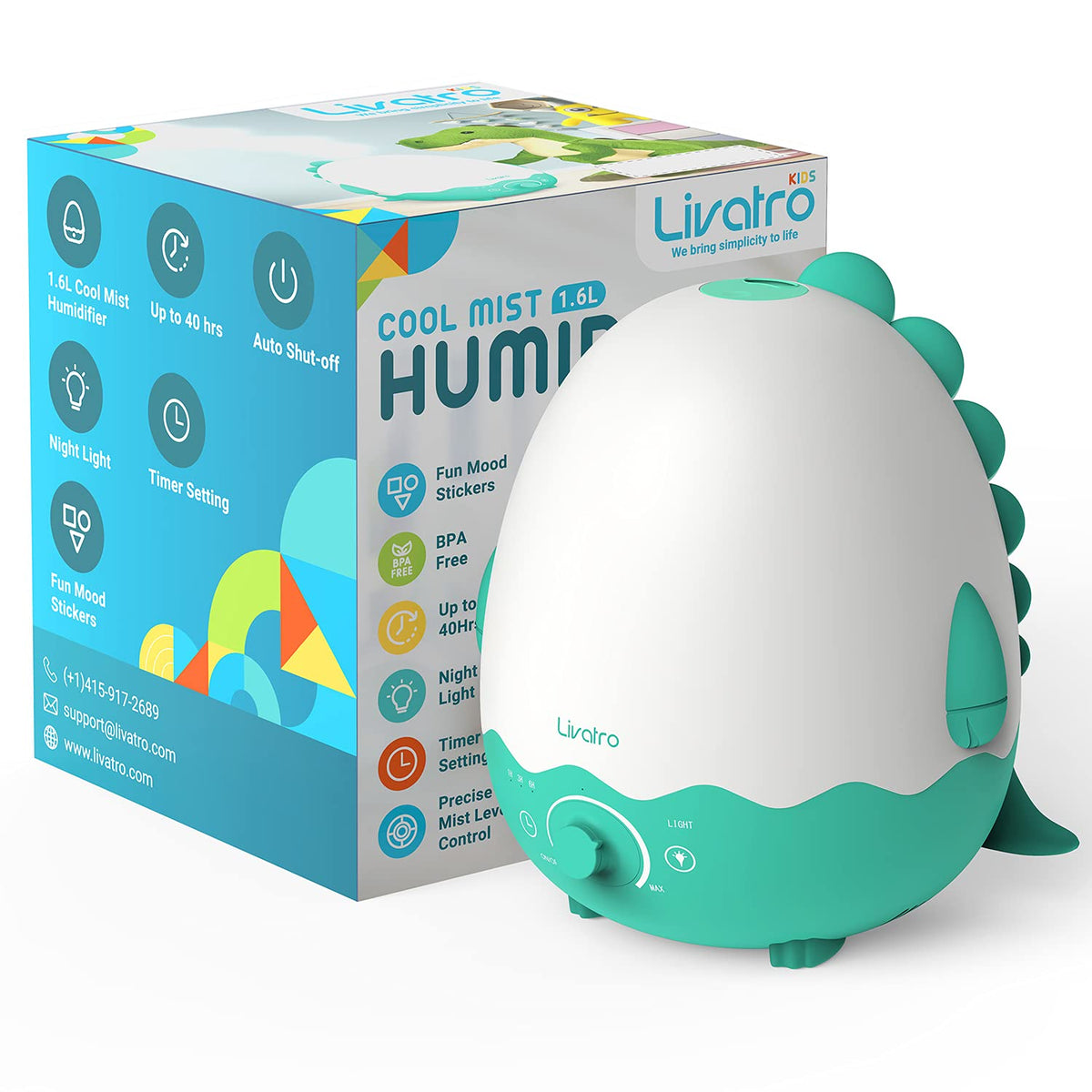 Livatro Humidifier Cleaning Ball   Fight Humidifier Mold And Bacteria With Humidifier Cleaner, Prevents Hard Water Build Up, Eli
