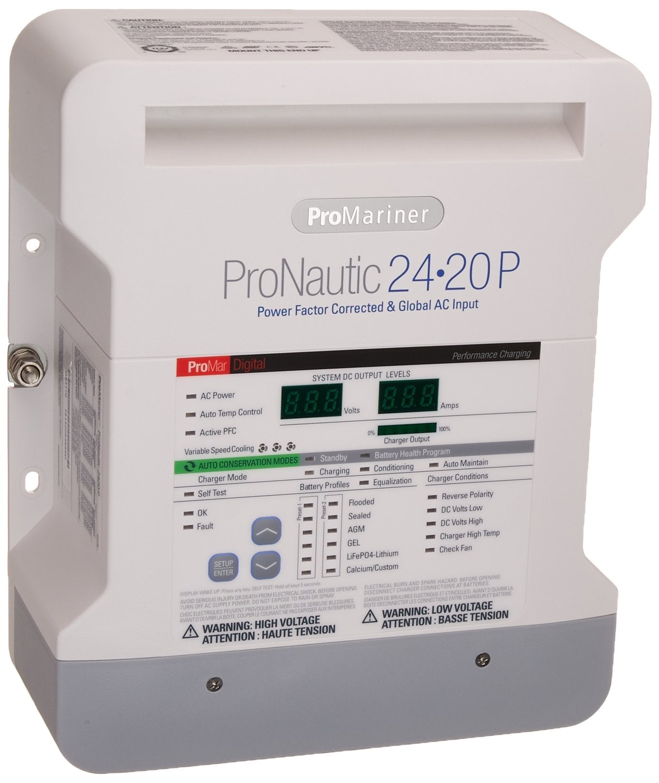 Promariner 63170 Pronauticp Series 2420P   24 Volt, 20 Amp Battery Charger