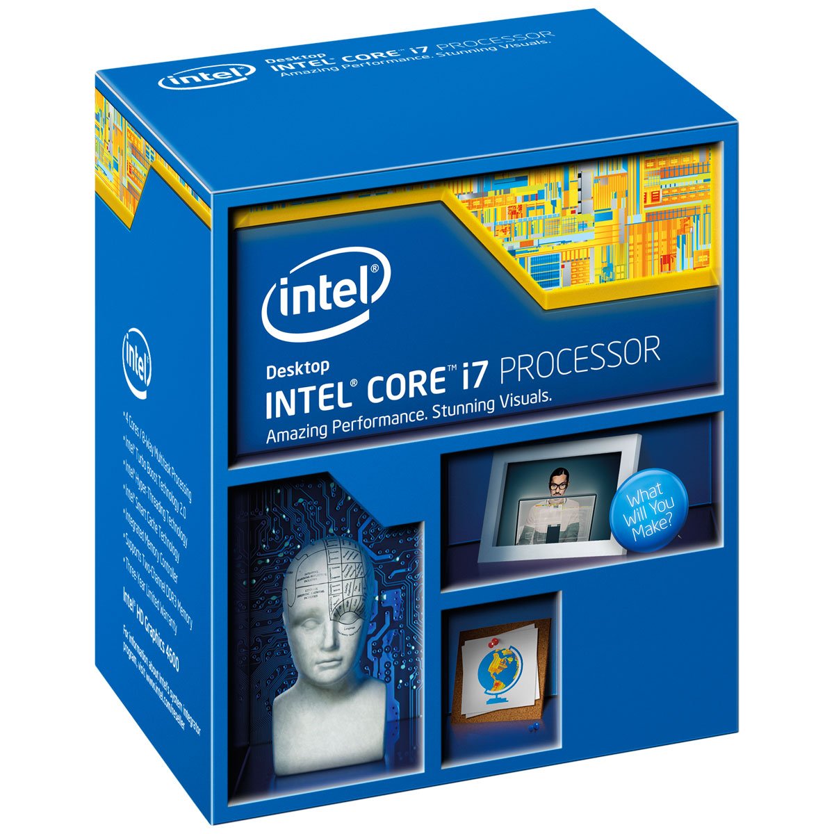 Intel Core I7 4790S Processor (8M Cache, 3.2 Ghz) Bx80646I74790S