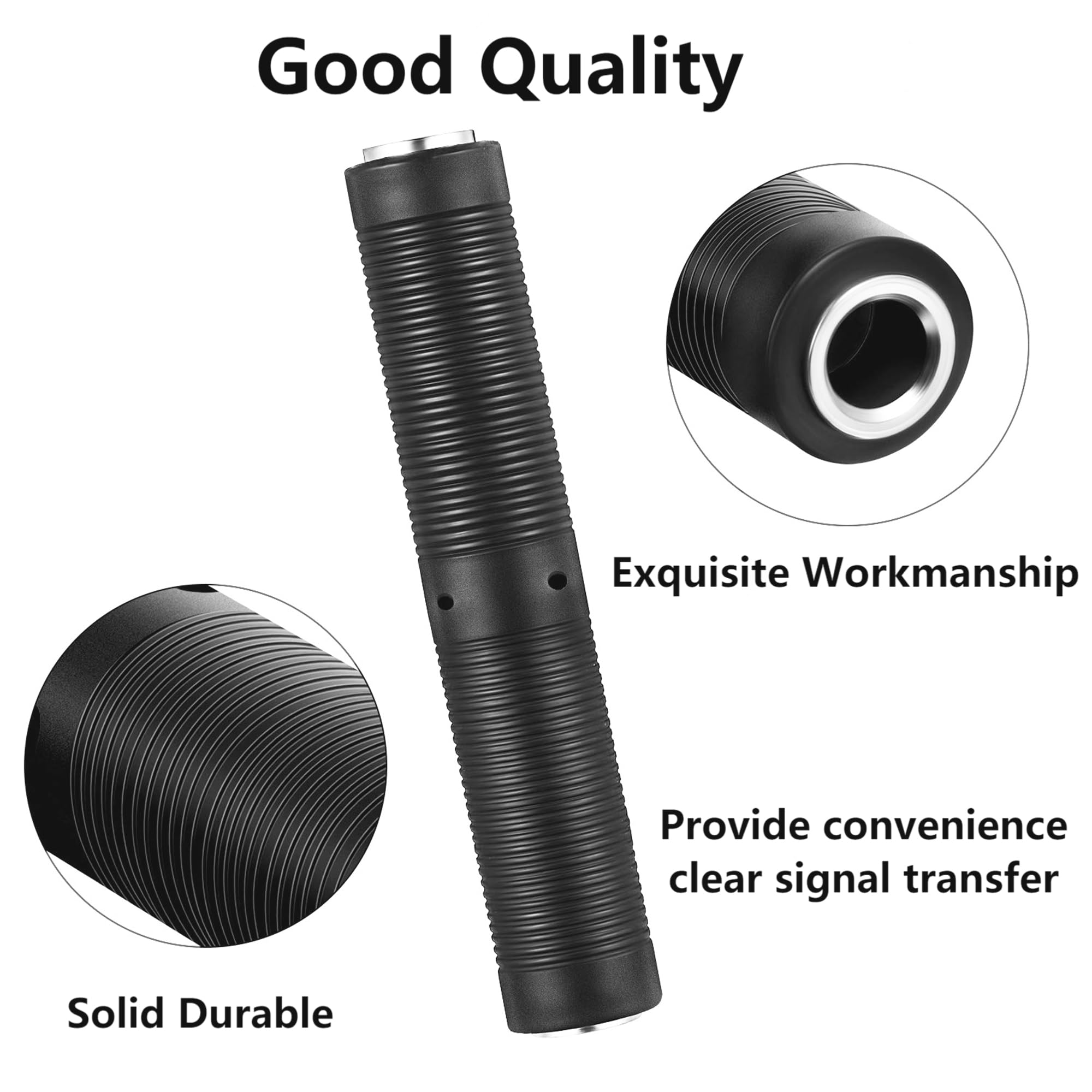 Shanfeilu 1/4 Inch Trs Ts Coupler 6.35Mm Female To Female Audio Adapter 6.35Mm Trs Stereo Ts Mono Jack Connector Extension For M