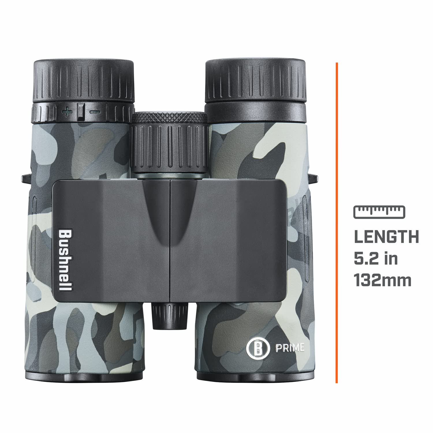 Bushnell Prime 10X42 Blackout Camo Binoculars, High Definition Optics, Waterproof And Fogproof, Durable Design, Multi Coated Len