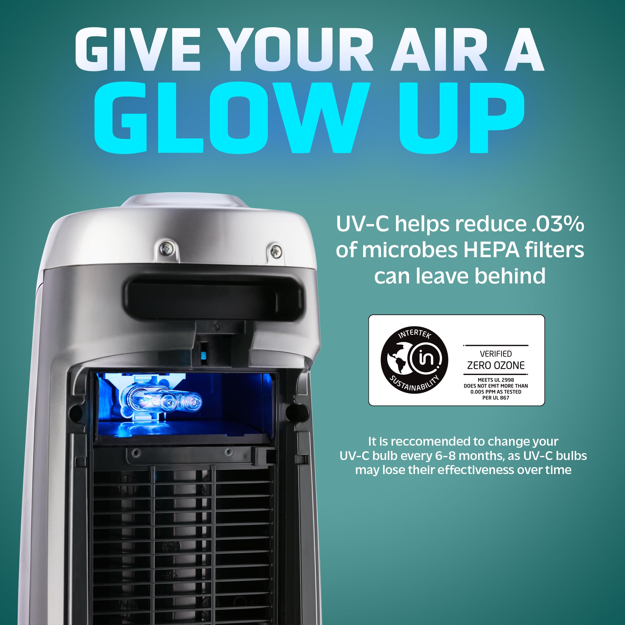 Germguardian Lb4000 Genuine Uv C Replacement Bulb For Ac4300Bptca, Ac4825, Ac4850Pt & Ac4900Ca Germ Guardian Air Purifiers