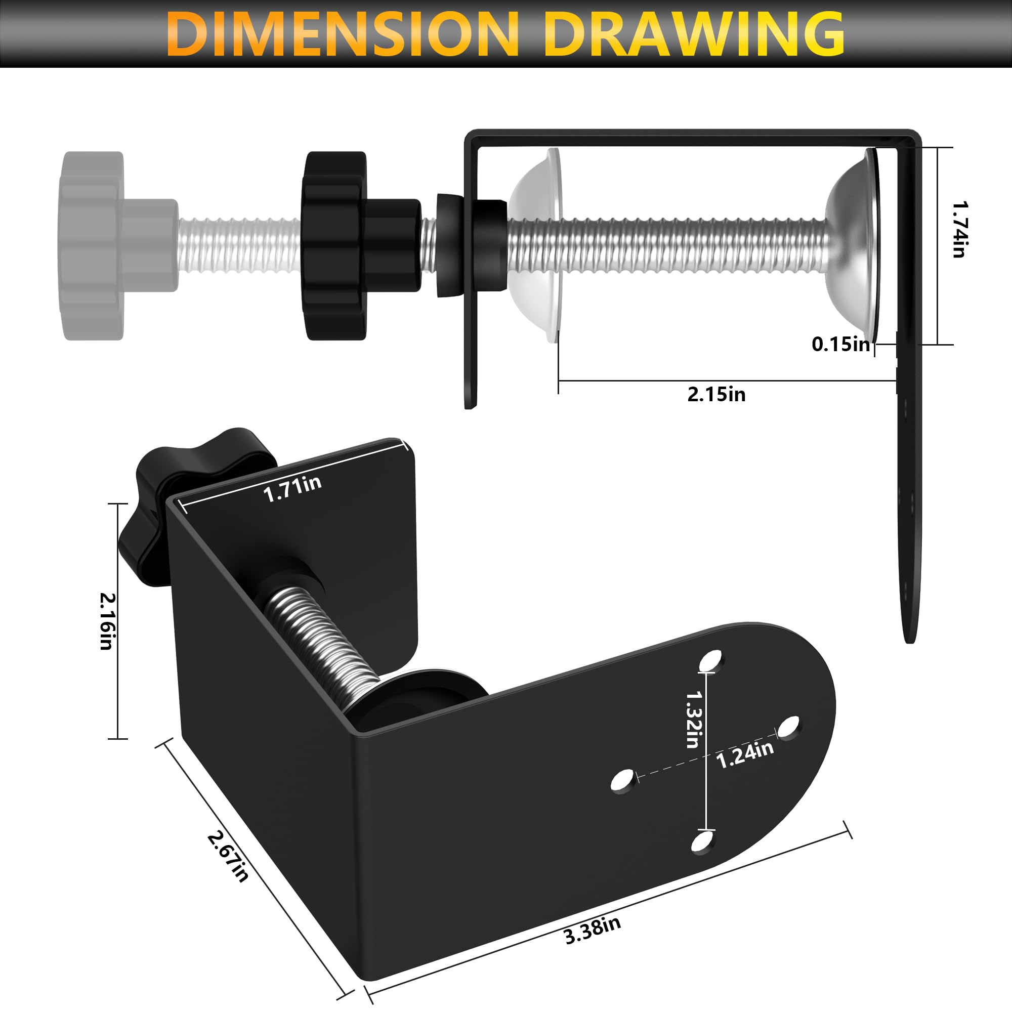 Sscehcny Blink Outdoor Camera Mount Door/Gutter Mount Indoor/Outdoor Camera(4Th/3Rd Gen) & Blink Xt2/Xt Camera Blink Security Ca