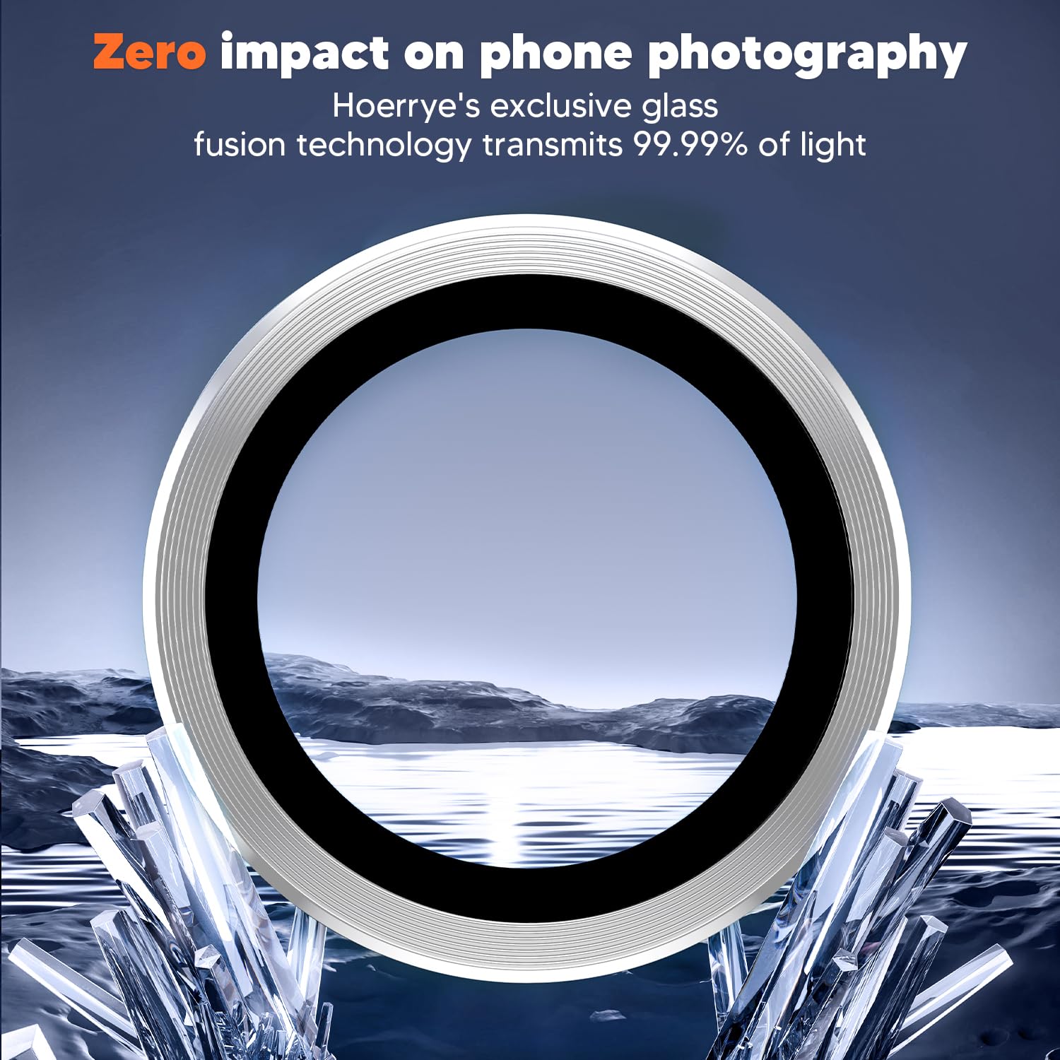 Hoerrye For Samsung Galaxy S24 Ultra Camera Lens Protector, Case Friendly, Ultra Hd 9H Tempered Glass Screen Protector, Anti Scr