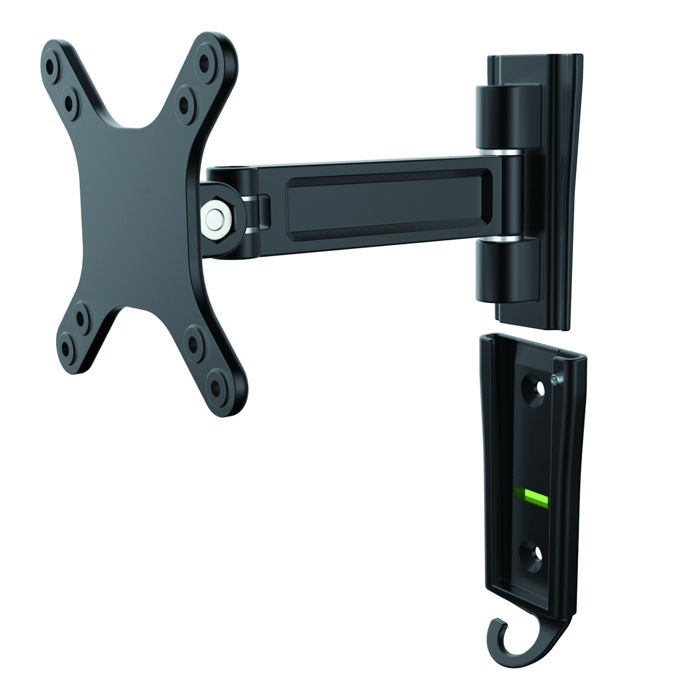 Startech.Com Monitor Wall Mount   Single Swivel   Supports Monitors 13       To 34         Vesa Monitor Wall Mount Bracket   Bla