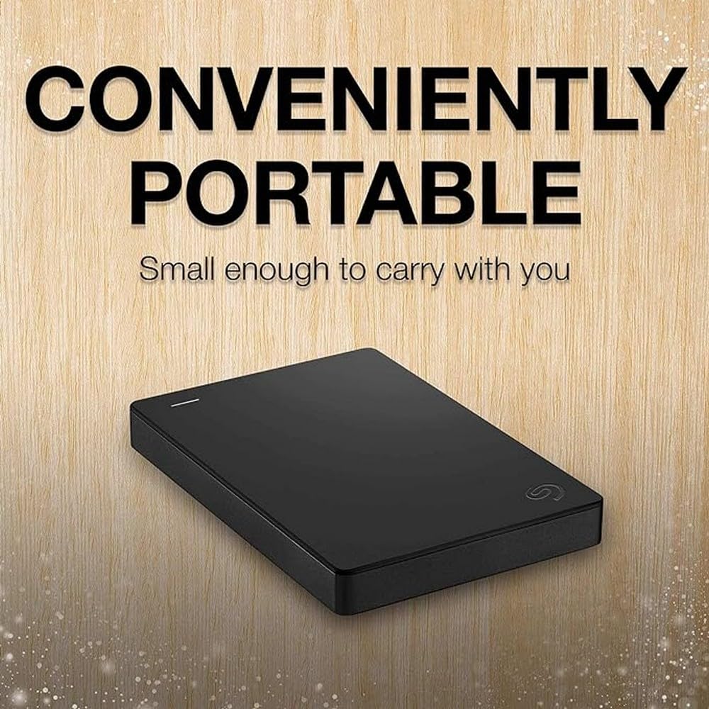 Seagate Portable 2Tb External Hard Drive Hdd   Usb 3.0 For Pc, Mac, Playstation, & Xbox  1 Year Rescue Service (Stgx2000400)