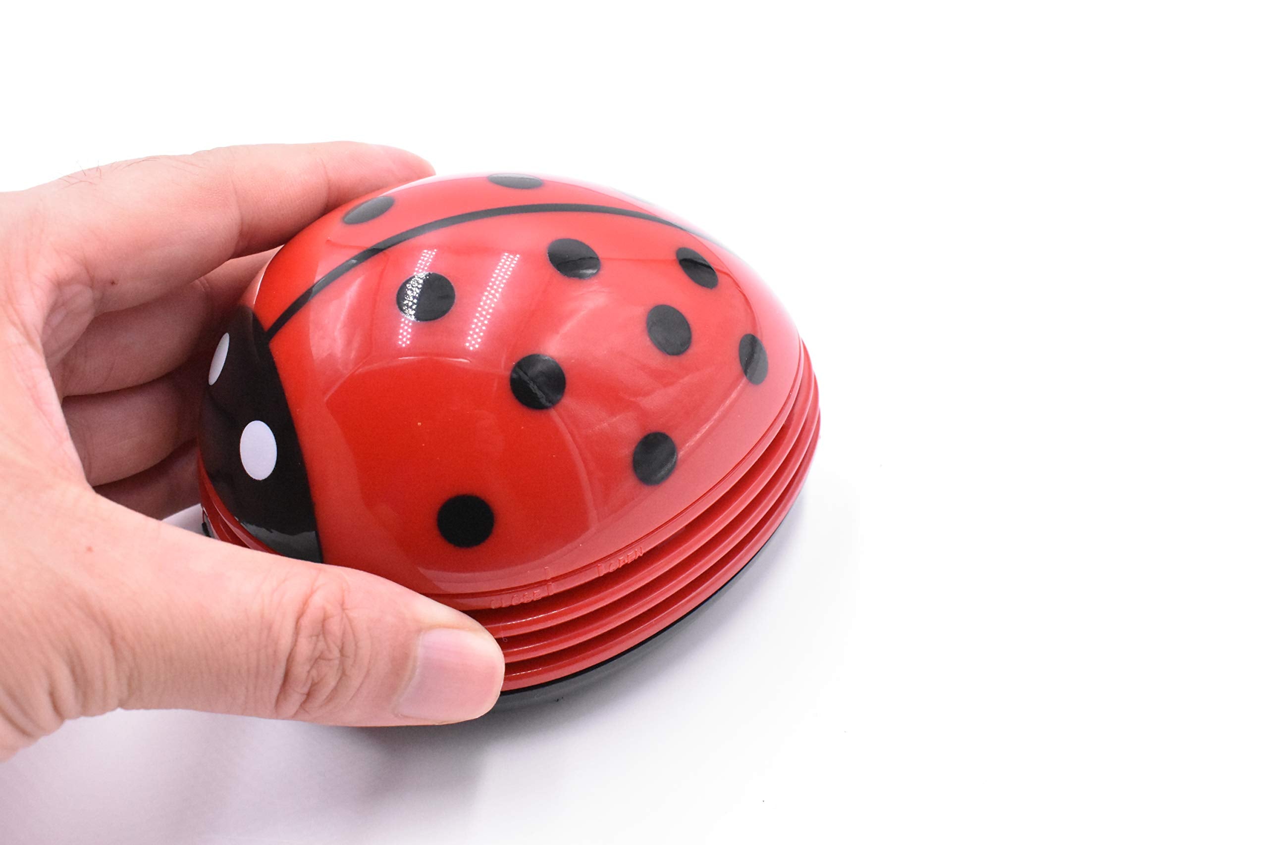 Art&Beauty Red Beetle Shaped Portable Corner Desk Table Top Vacuum Cleaner Mini Cute Vacuum Cleaner Dust Sweeper