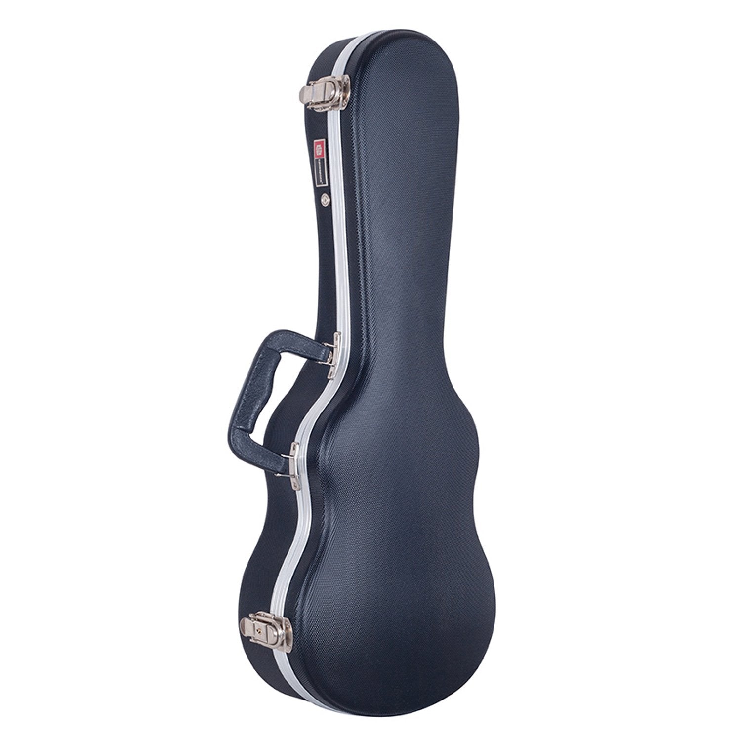 Crossrock, 0-String Concert Ukulele, Super lightweight ABS Molded Hard Case in Black, (CRA860CUBK)