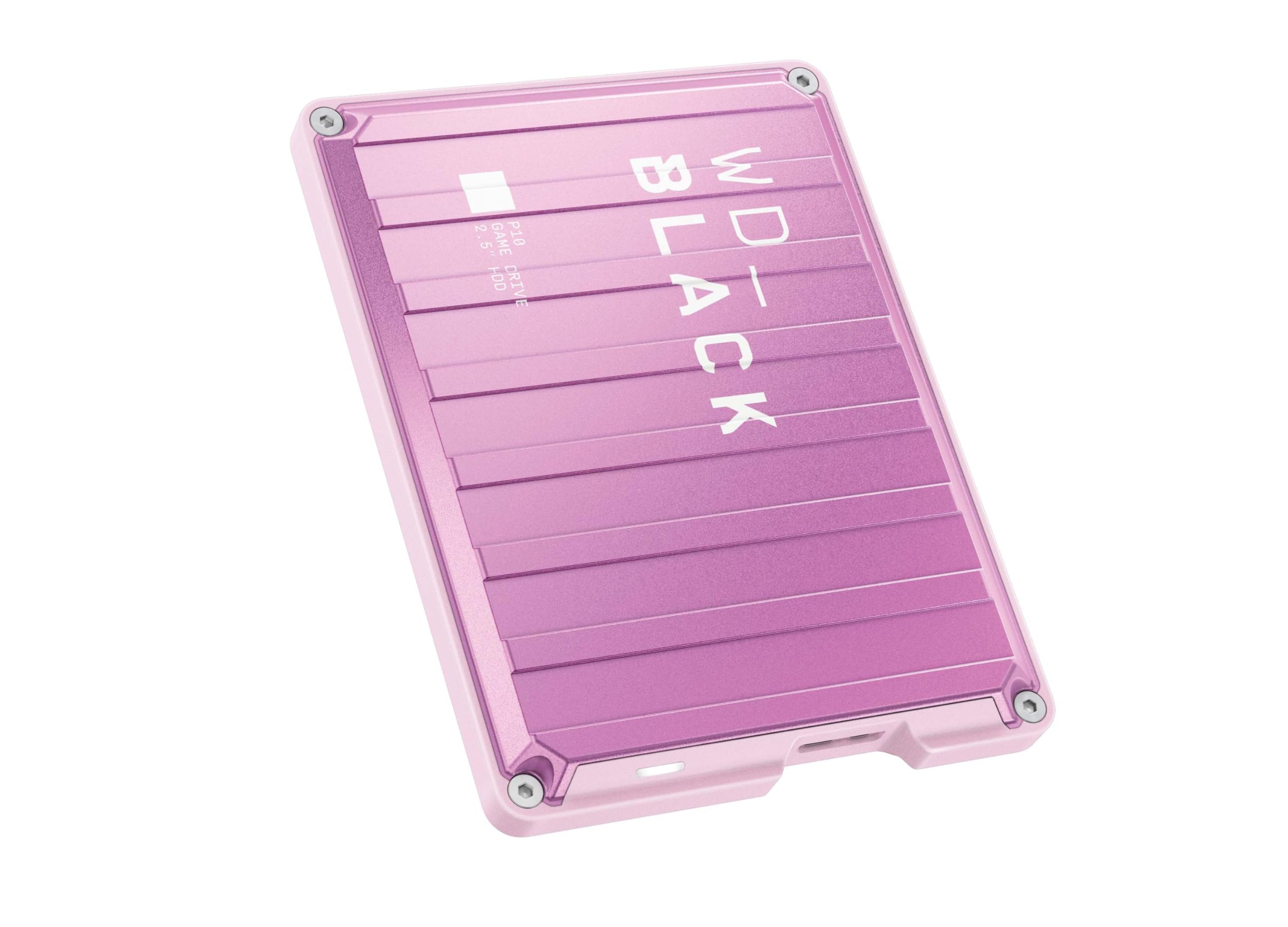 Wd_Black 4Tb Pink P10 Game Drive Portable External Hard Drive Hdd, Works With Playstation, Xbox, & Pc   Wdbz7D0040Bpk Wesn