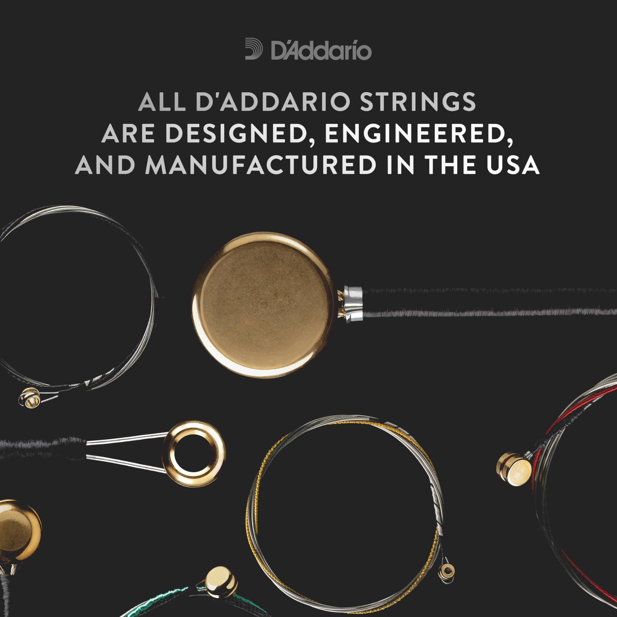 D'Addario Kaplan Vivo Viola Strings   Full Set   Kv410 Lh   Viola Strings   Long Scale, Heavy Tension