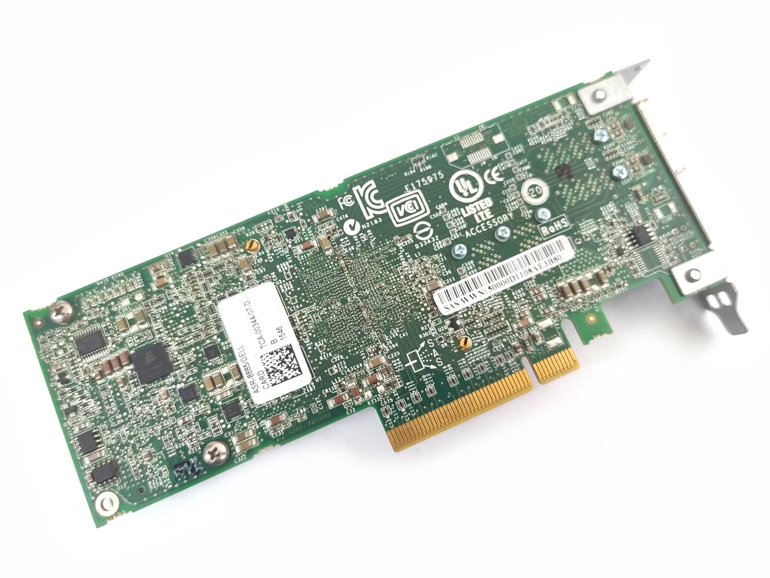 Adaptec Controller Card 2277000 R Raid 8885 Series 8 12Gb/S Pci Express Sas/Sata Adapters Brown Box