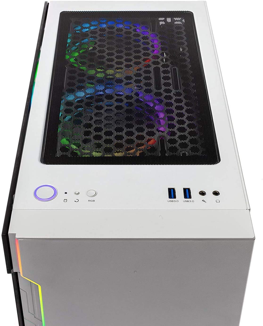 Skytech Archangel Gaming Computer Pc Desktop   Ryzen 5 3600 6 Core 3.6Ghz, Gtx 1660 Ti 6G, 500G Ssd, 8Gb Ddr4 3000, Rgb, Ac Wifi