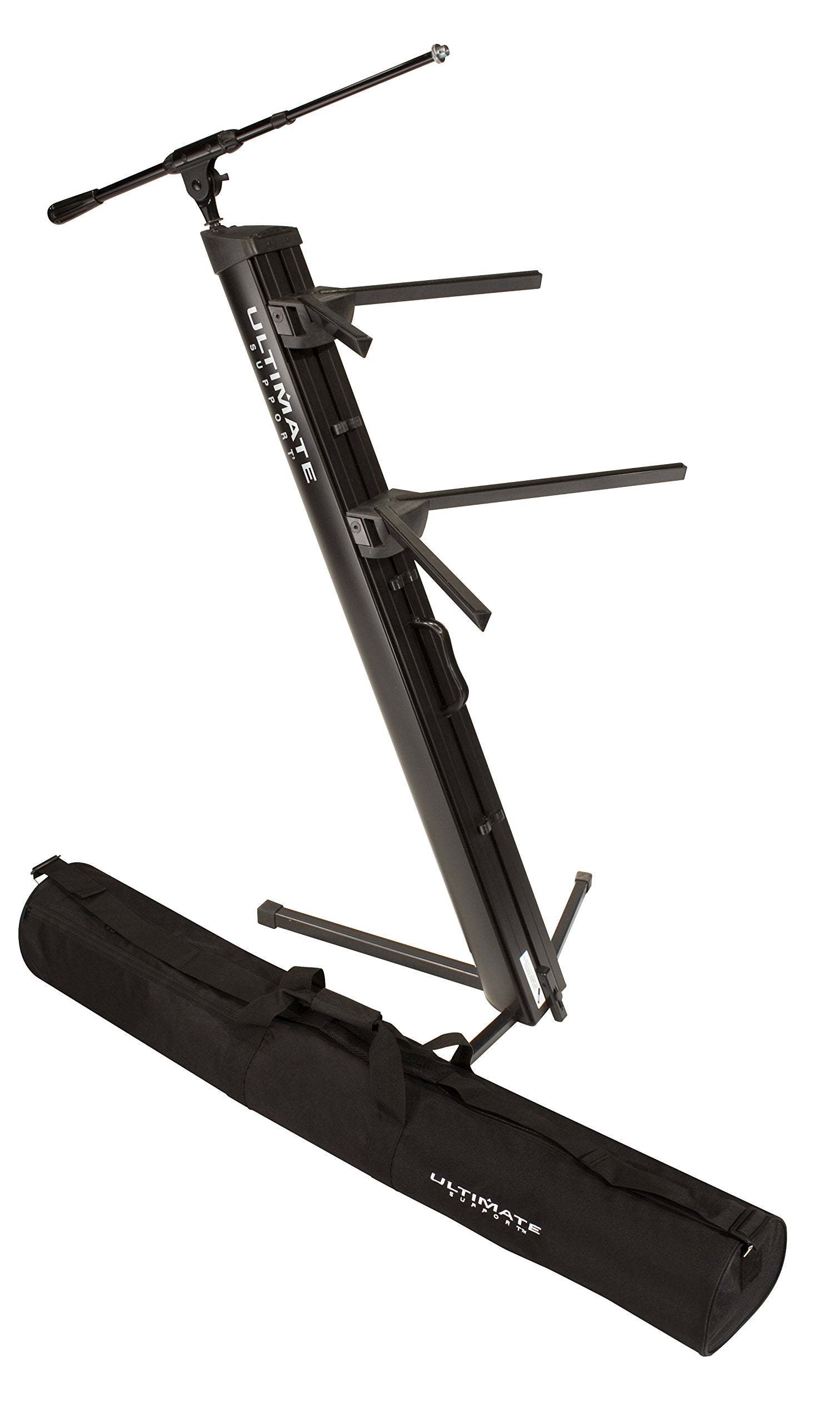 Ultimate Support Apex AX 48 Pro Plus 2 Tier Column Keyboard Stand with Mic Boom