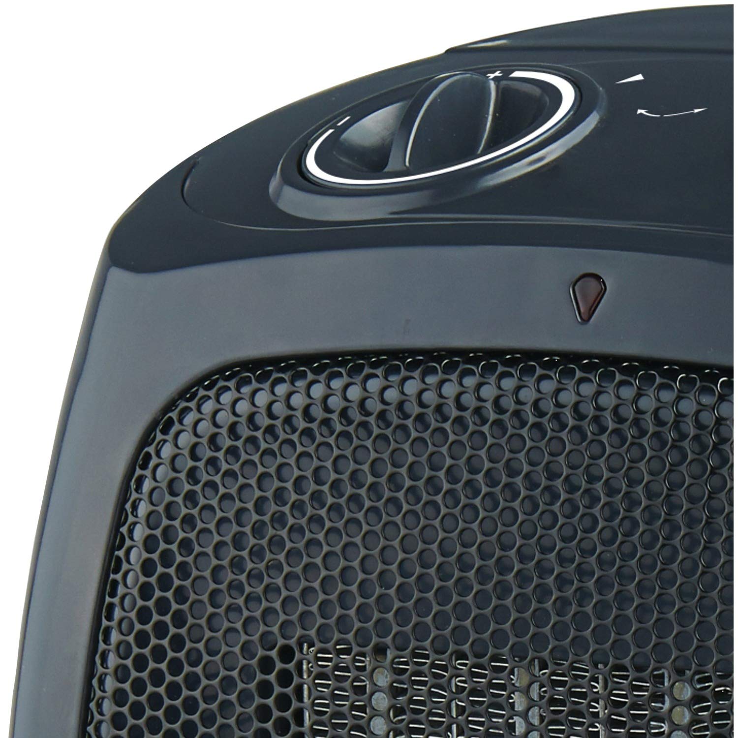 Brentwood H C1601 1500 Watt Portable Ceramic Space Heater And Fan, Black