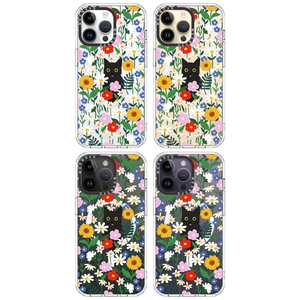 Mosnovo Case For Iphone 14 Pro Max, [Compatible With Magsafe] [Buffertech 6.6Ft Military-Grade Drop Protection] [Anti Peel Off T