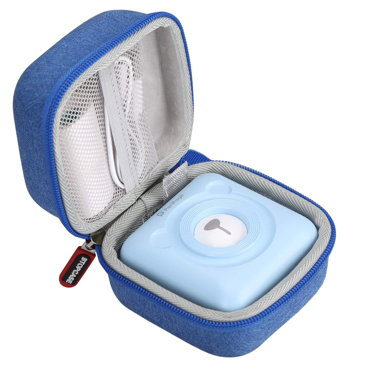 T2Bthrs Hard Eva Storage Case For Phomemo Q30 Q30S Q31 Q32 Label Maker Machine,Peripage Mini Pocket Wireless Printer