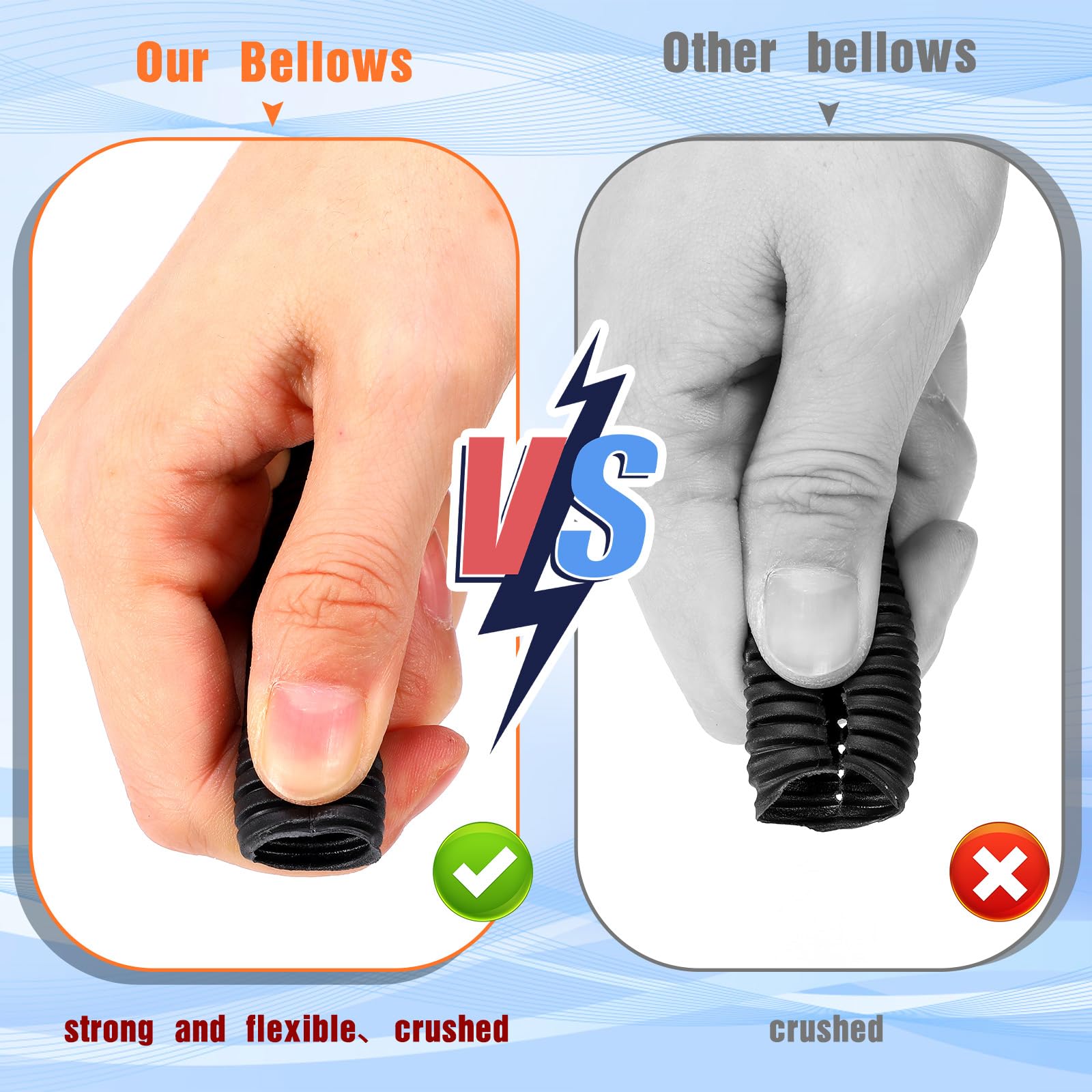 Sasylvia 1/4, 3/8, 1/2, 3/4'' X 10 Ft Split Wire Loom Cord Protector Tubing Split Wire Conduit Wire Protector Tubing Convoluted