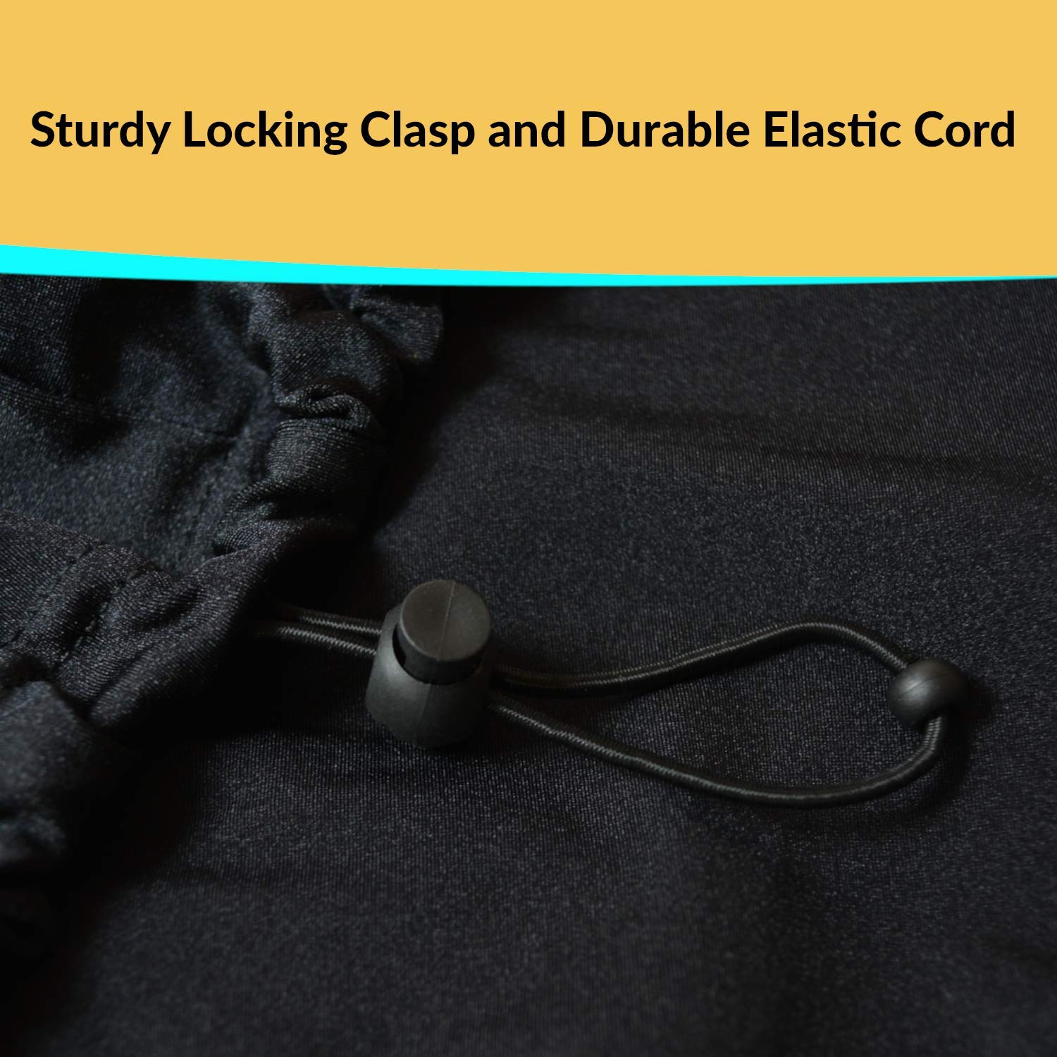 Qmg Stretchable Keyboard Dust Cover For 88 Key-Keyboard: Best For All Digital Pianos & Consoles - Adjustable Elastic Cord; Machi