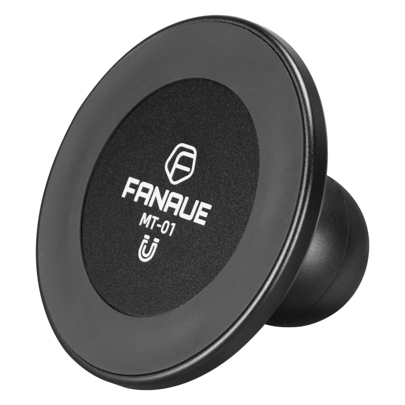 Fanaue Cell Phone Holder Base With 1'' Ball Head Magnetic Car Phone Mount Stand Compatible With Ram Mount B Size 1 Inch, Can Be 