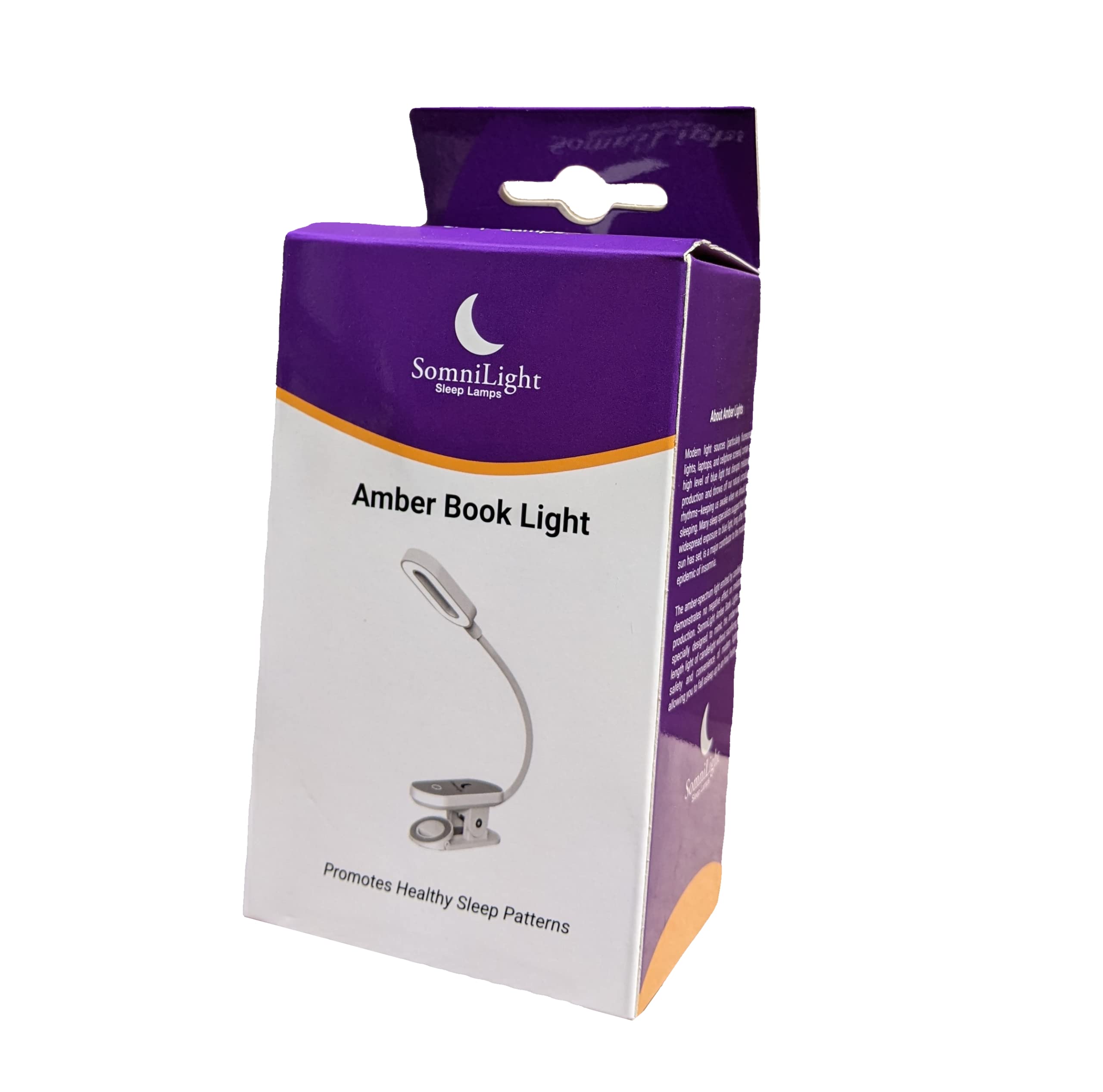 Somnilight Rechargeable Amber Book Light (16 Mini Leds)