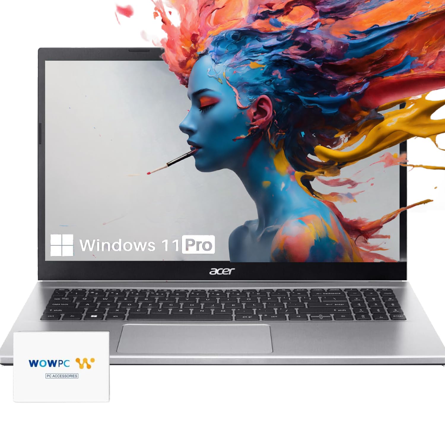 Acer Aspire Premium Laptop | 32Gb Ram | 1Tb Ssd |15.6'''' Fhd Display | Amd Ryzen 5 5500U (Beats I7 1250U) | Long Battery Life |