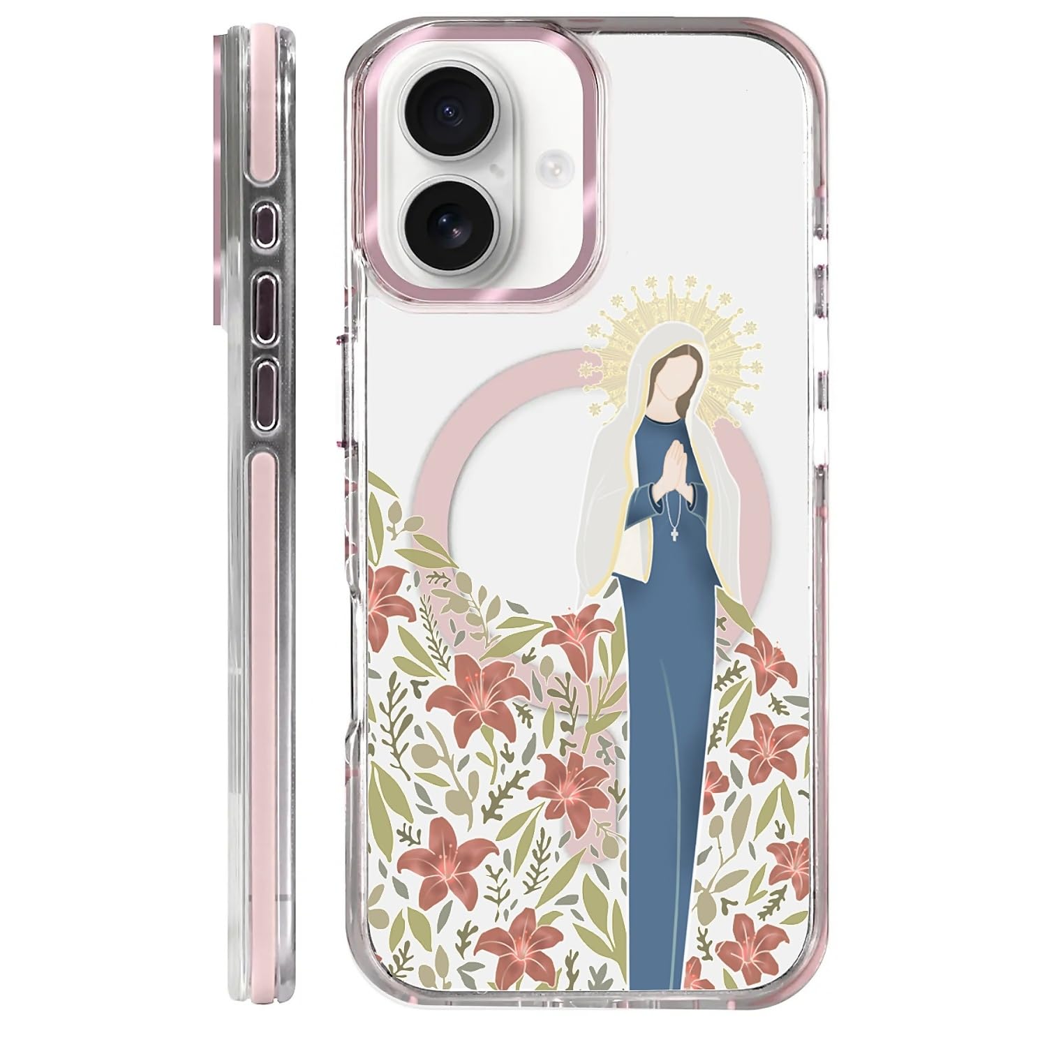 COTAIL Clear Magnetic Case for iPhone 16 Plus, Slim Anti-Yellow Transparent Cover, Military Grade Protection, Phone Cases for iP