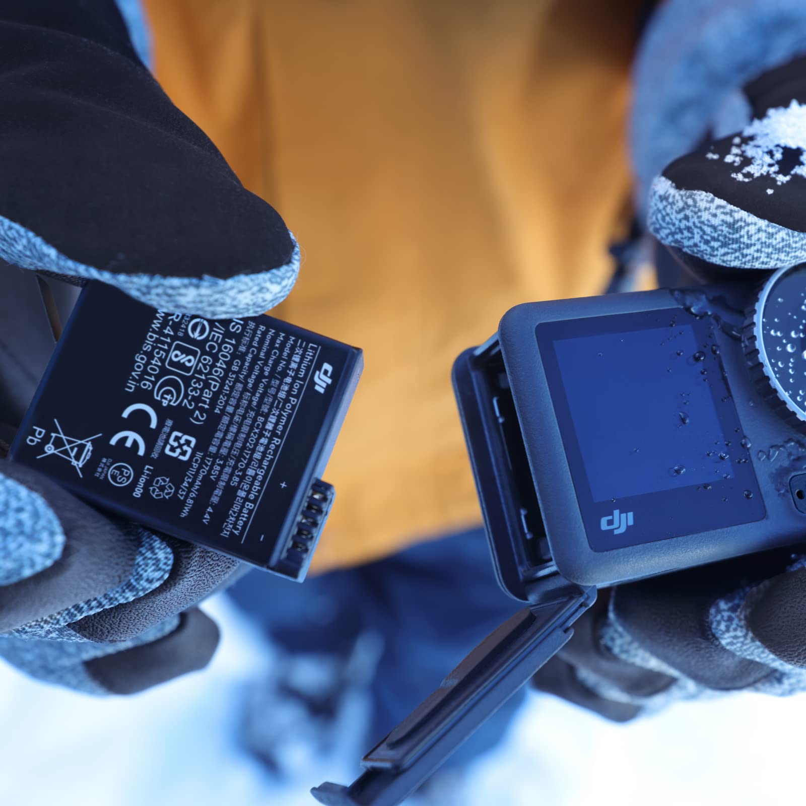 Dji Osmo Action Extreme Battery, Compatibility: Osmo Action 3, Osmo Action 4, Osmo Action 5 Pro