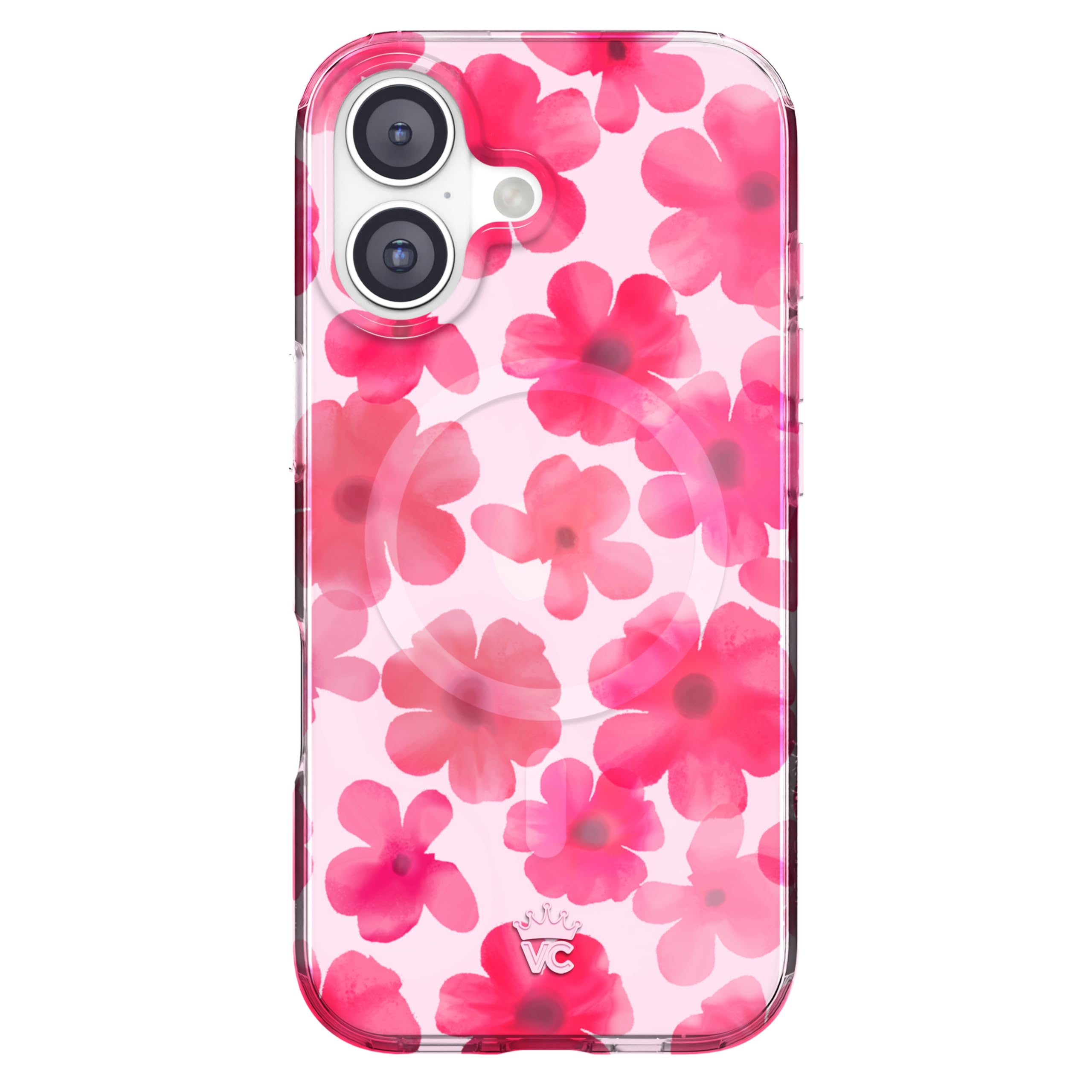 VELVET CAVIAR Case for iPhone 17 | Compatible with MagSafe | 10ft Drop Tested | Protective Designer Cases | Cherry Blossom