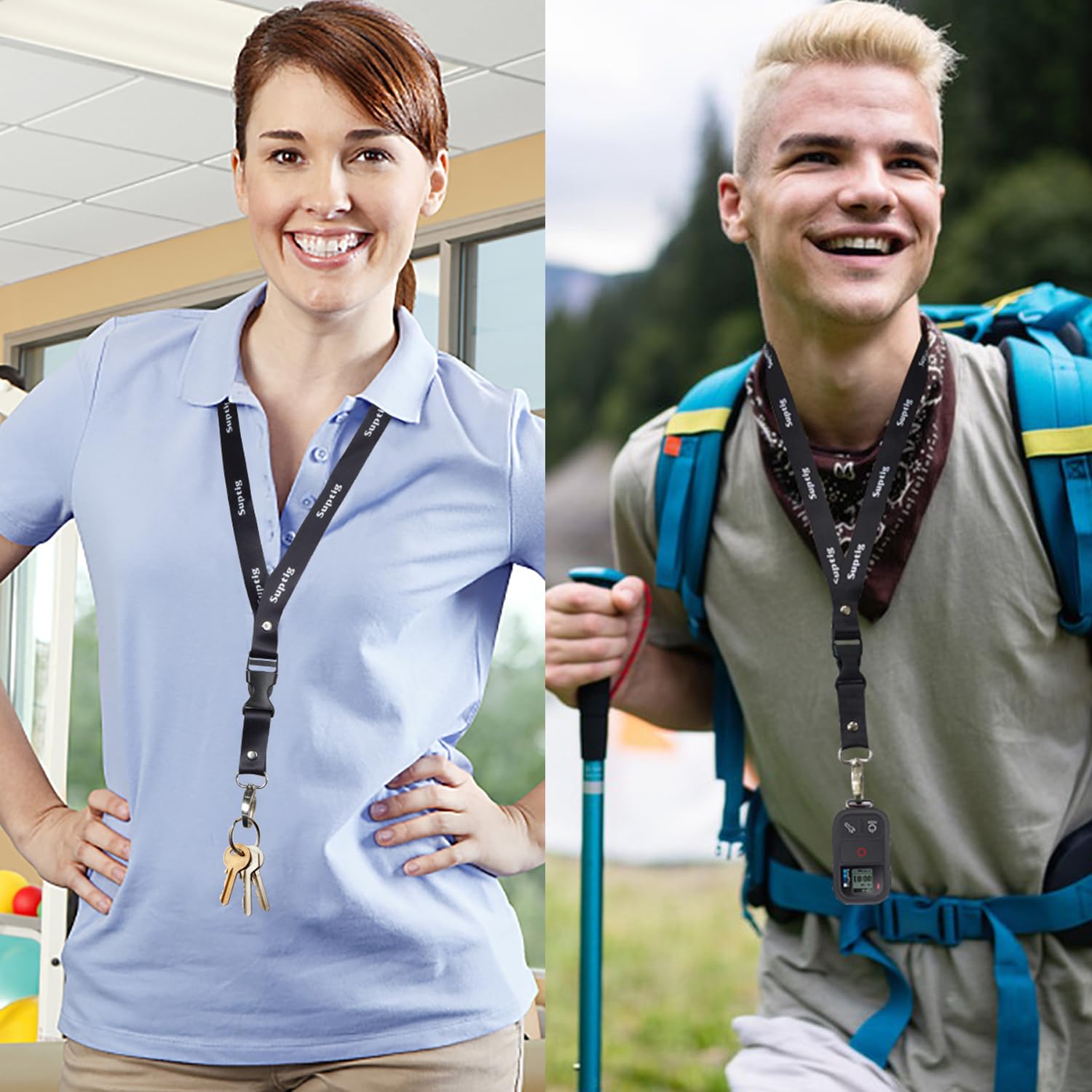 Suptig Neck Lanyard For Gopro Hero 13 Hero 12 Hero 11 Hero 10 Hero 9 Hero 8 Hero 7 Hero 6 5 4 Hero Session Gopro Max Gopro Fusio