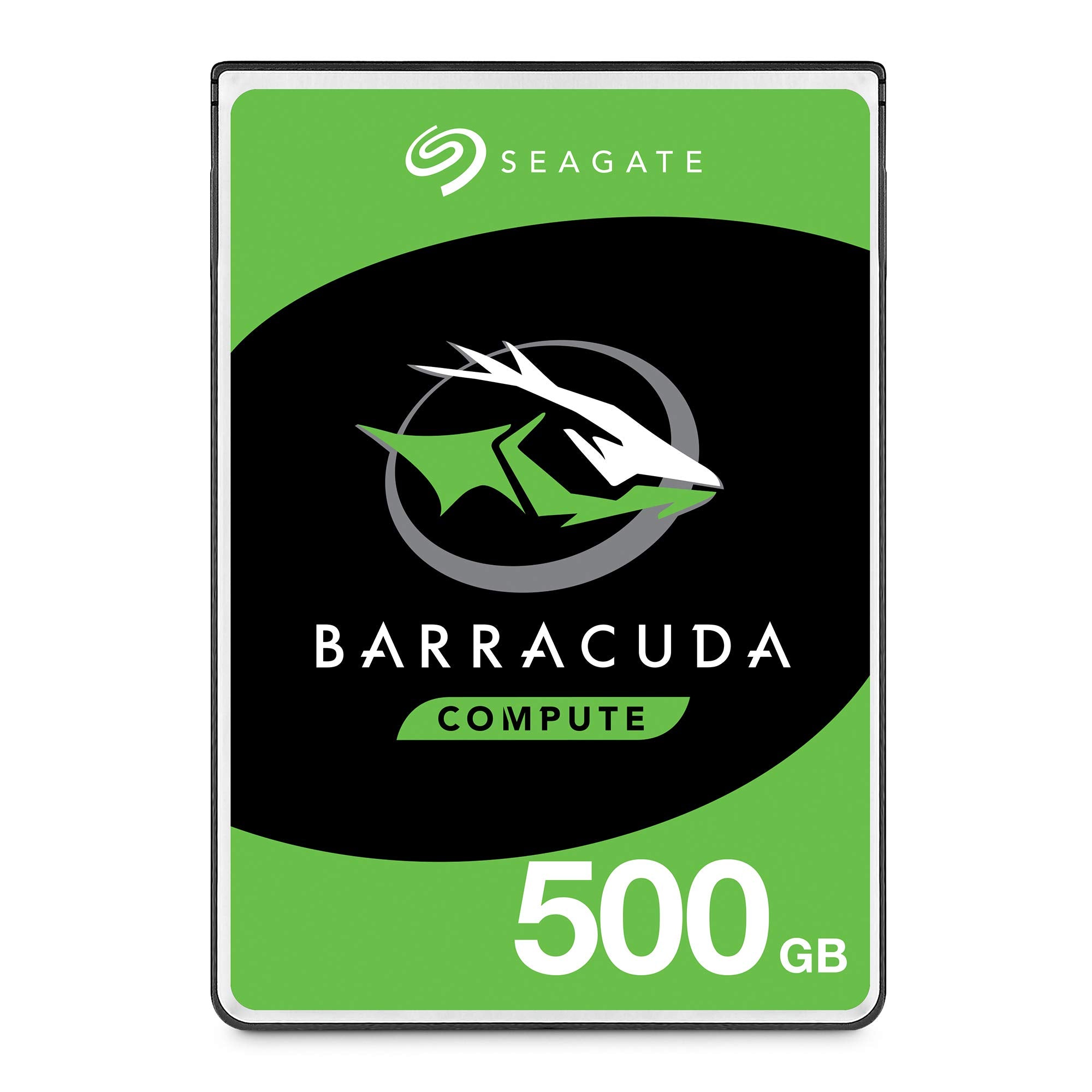 Seagate BarraCuda 500GB Internal Hard Drive HDD - 2.5 Inch SATA 6 Gb/s 5400 RPM 128MB Cache for PC Laptop - Frustration Free Pac