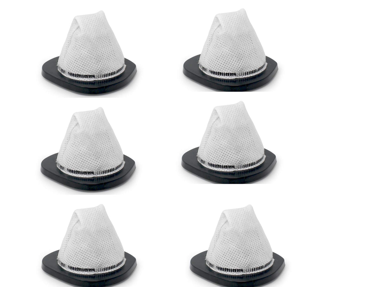 Fette Filter   Vacuum Filters Compatible With Bissell 3 In 1 Stick Vacuums. Compare To Part # 1611501 (Pack Of 6)