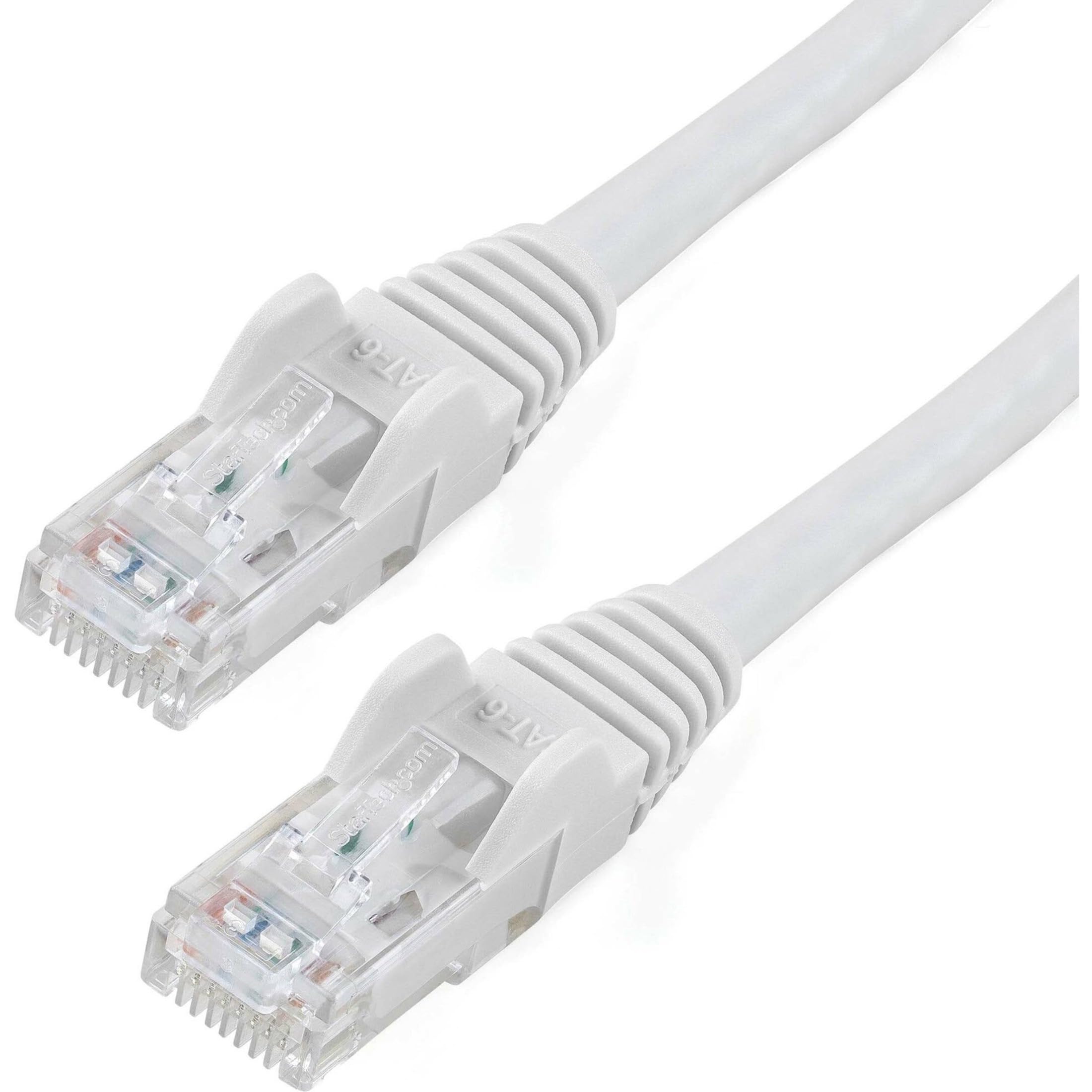 Startech.Com 125Ft Cat6 Ethernet Cable   White Cat 6 Gigabit Ethernet Wire  650Mhz 100W Poe Rj45 Utp Network/Patch Cord Snagless