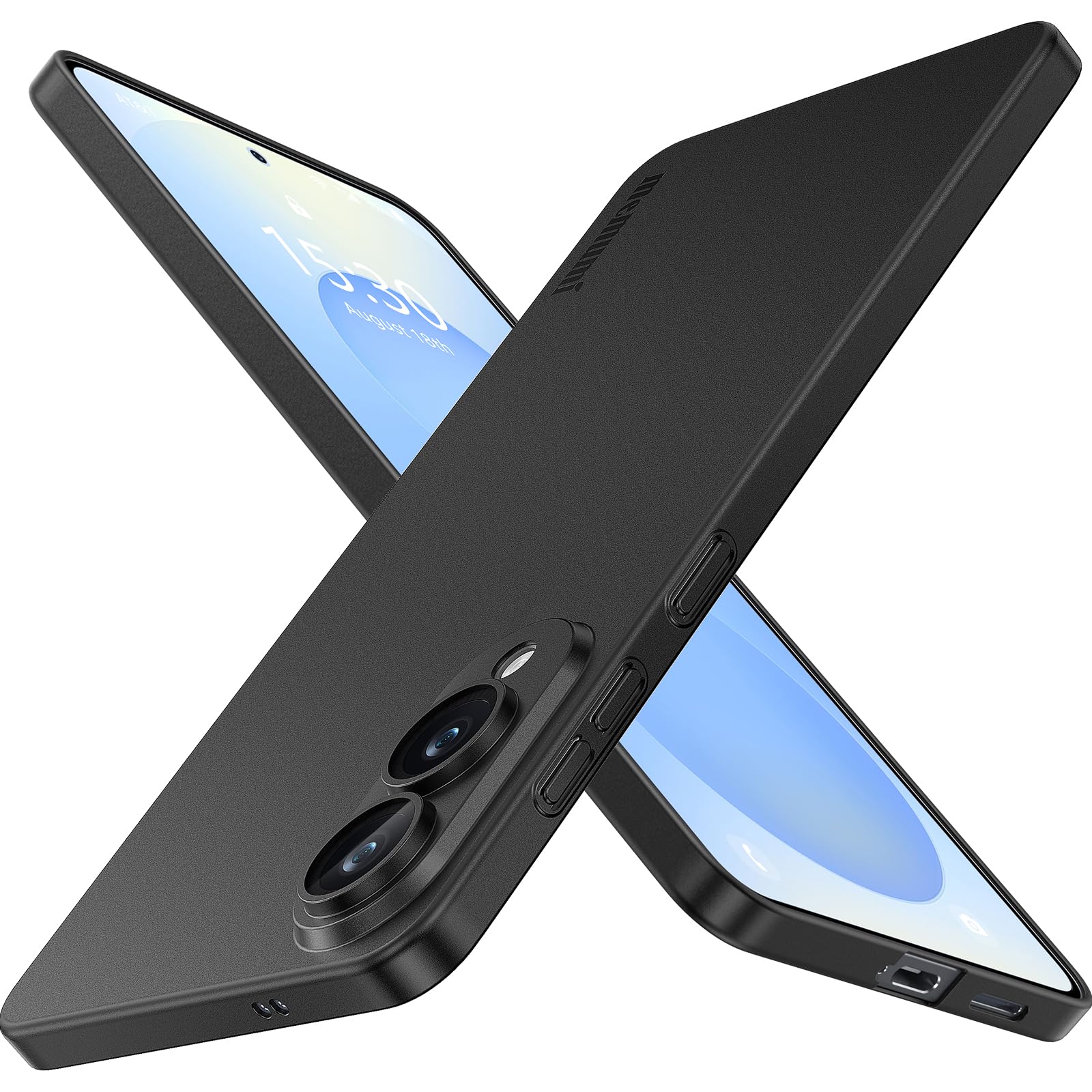 Memumi Lightweight For Samsung Galaxy S25 Edge Ultra Slim Case, Camera Cover Full Protection 0.3Mm Matte Finish Hard Cover For S