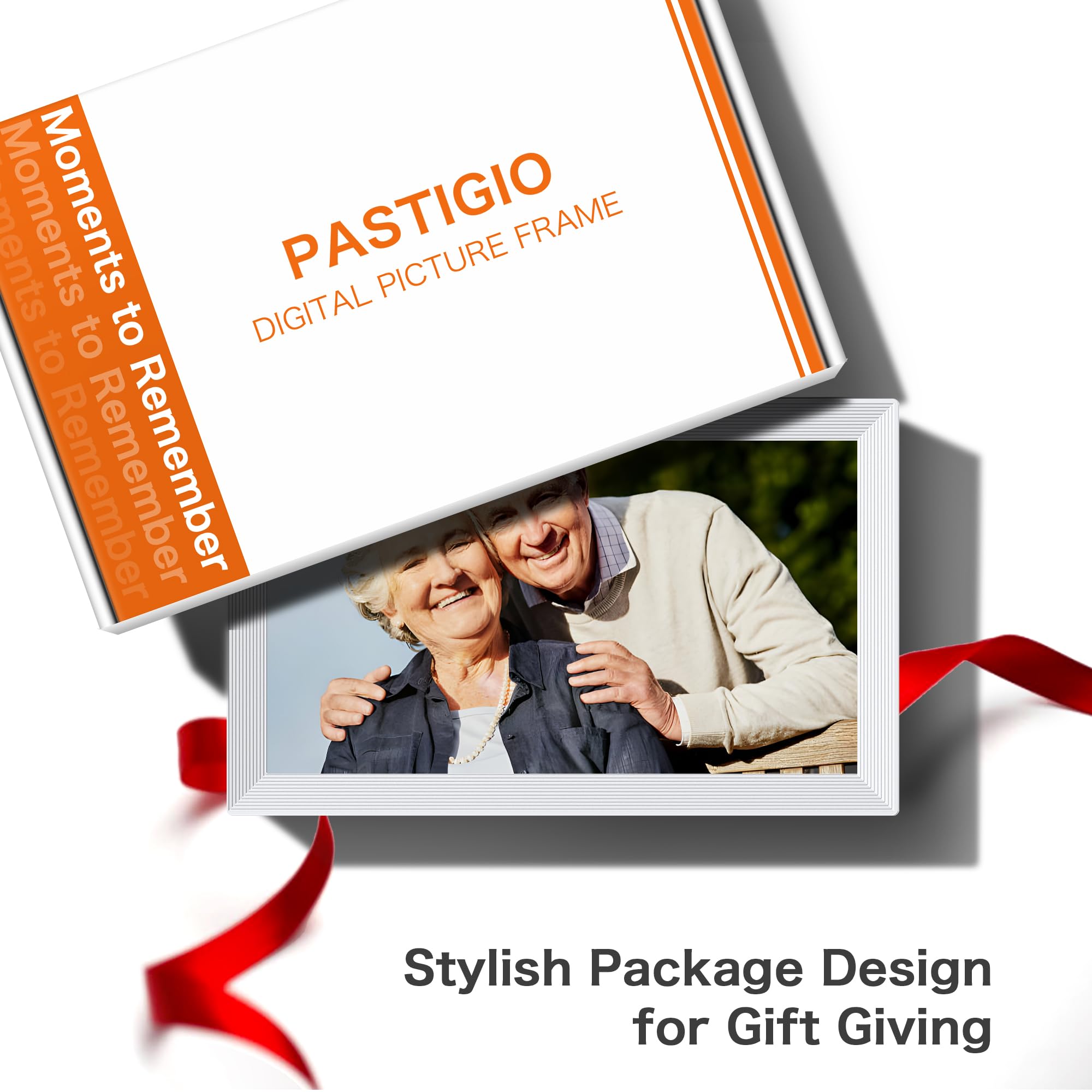 Digital Picture Frame Wifi, 15.6 Inch Frameo Digital Photo Frame, 32Gb Memory, 1920*1080 Ips Hd Touch Screen, Auto Rotate, Share