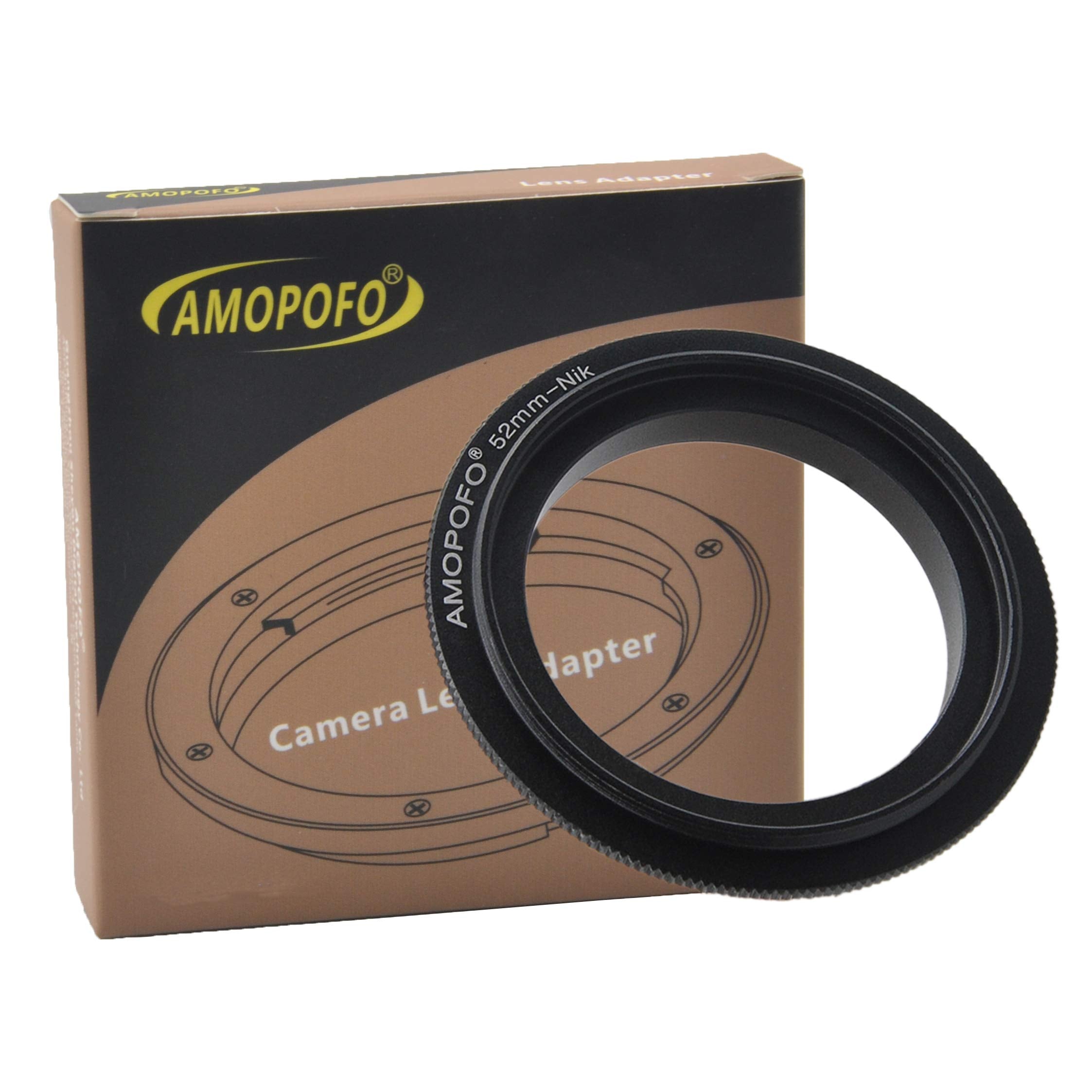 52Mm Macro Lens Reverse Ring Compatible With For Nik F D1,D1H,D3,D3X,D3S,D4,D200,D300,D300S,D700,D40,D50,D40X,D90,D7000 Camera And With 52Mm Filter Thread Lens.Macro Shoot(52Mm Ai)