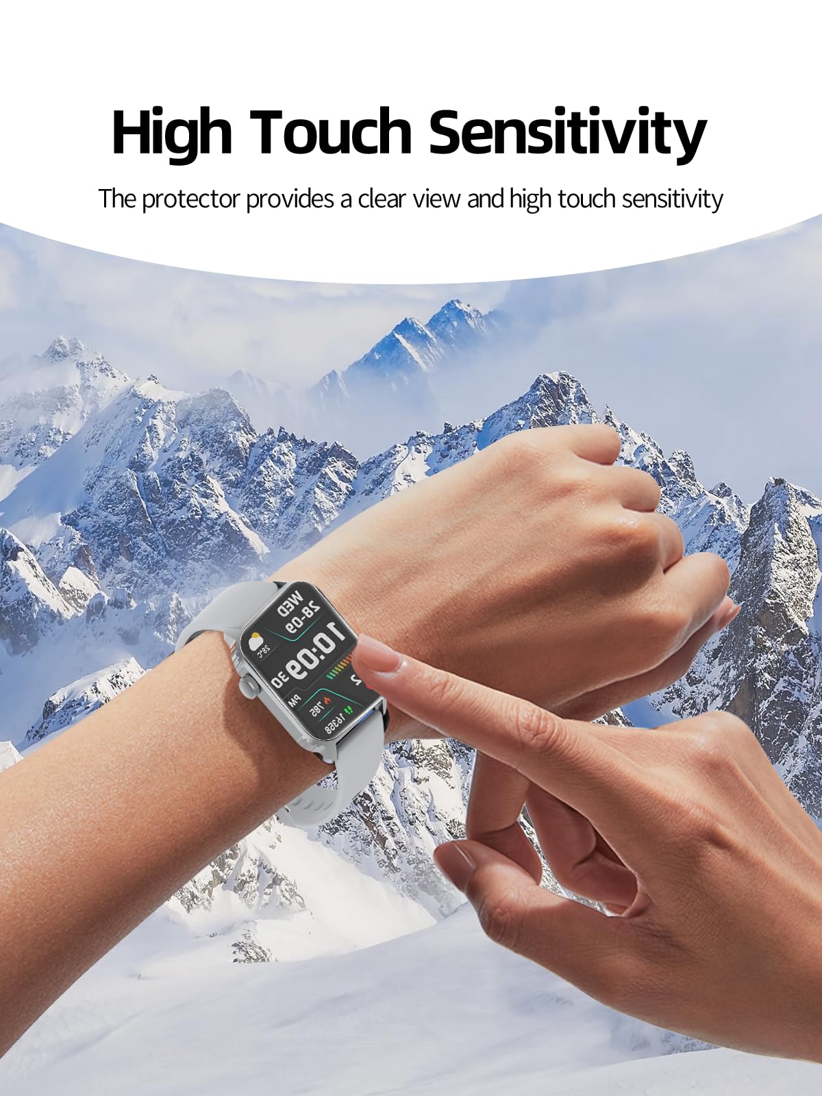 Bovugac [6 Pack] For Trausi Tg08 1.83 Inch Screen Protector Anti-Blue Light, Flexible Tpu Film Compatible With Trausi Tg08 Smart