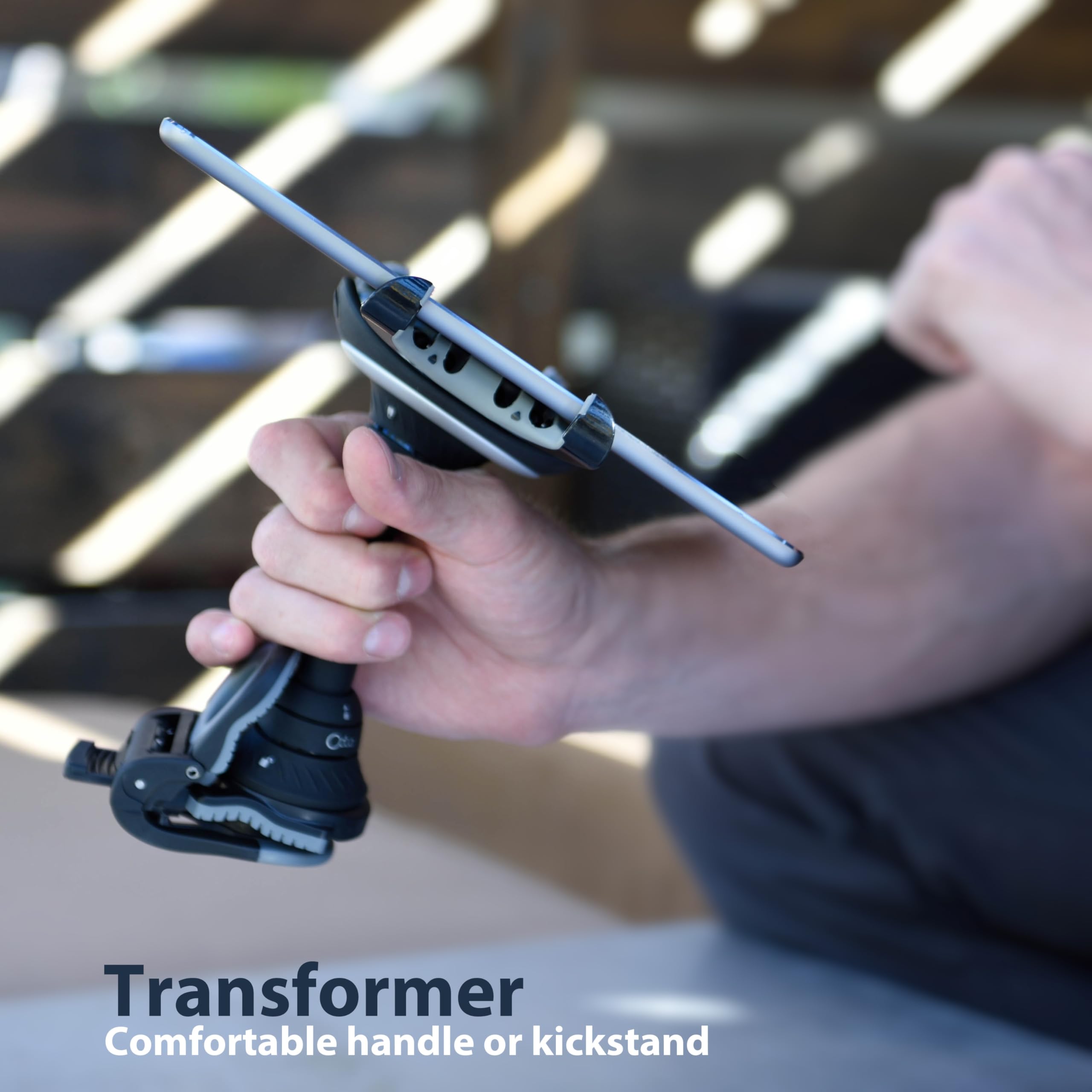 Octa Lynx 3-In-1 Tablet Holder, Stand And Mount - Grip 5   -13 Devices - Fits All Ipad, Kindle - Handsfree And Portable For Work