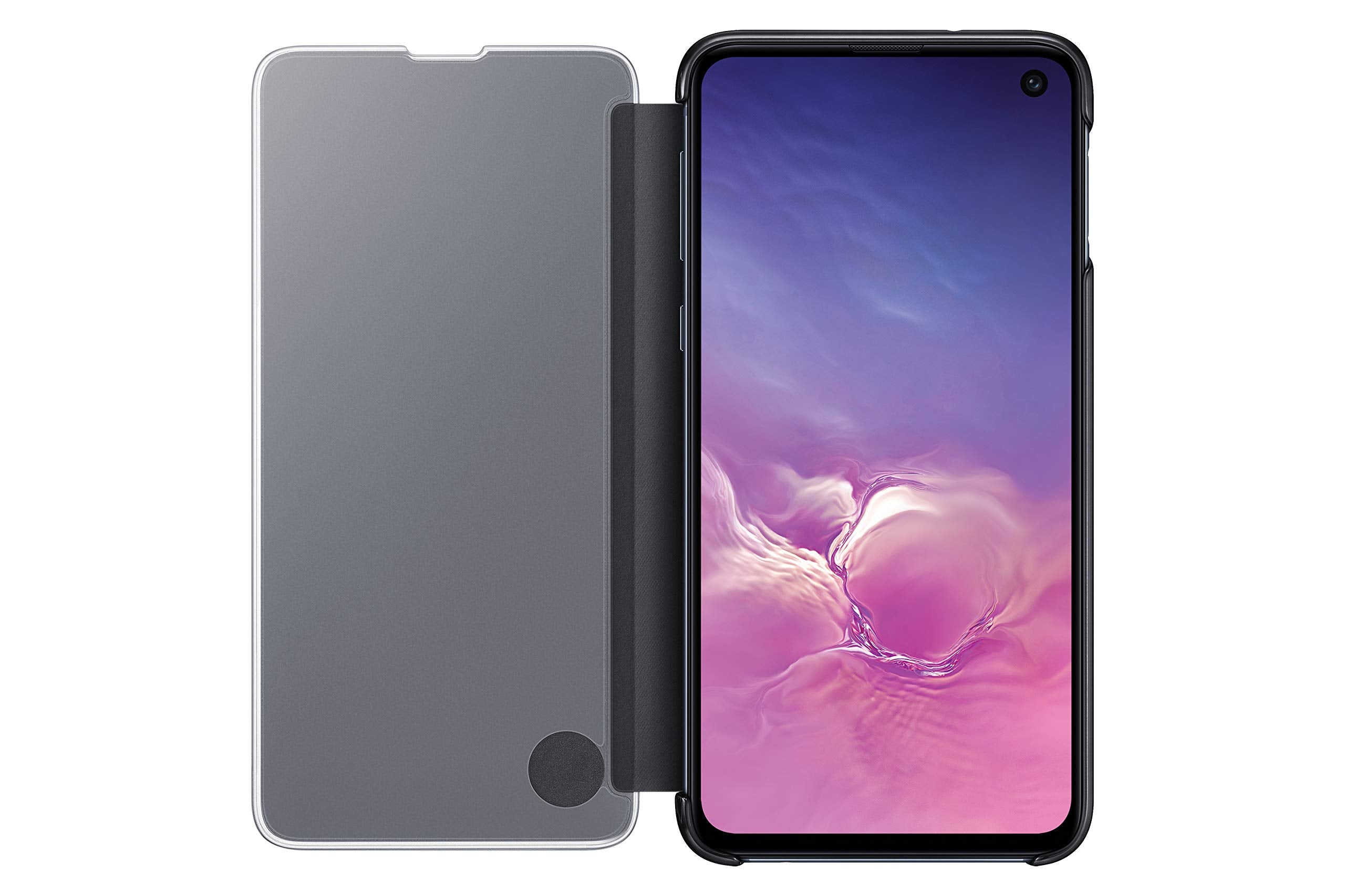 Samsung Galaxy S10e S-View Flip Case - Black, Slim Design, Durable Protection for Samsung Galaxy S10 E