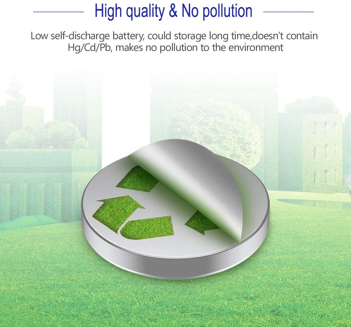 Uogtnon Cr3032 (Br3032) 3V Lithium Battery (8 Pack)