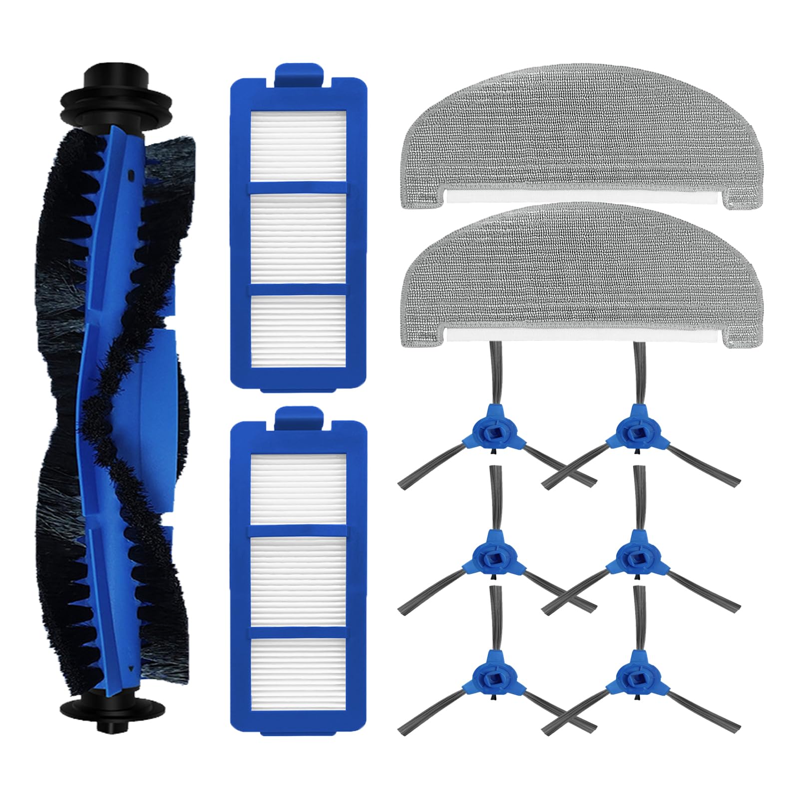11 Pcs Replacement Spare Part for Eufy Clean G40 / G40 Hybrid+ Robot Vacuum