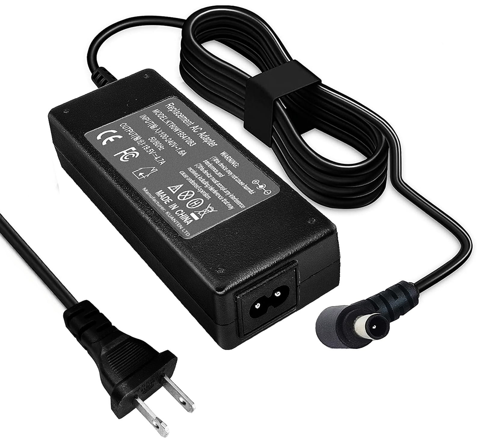 19.5V Adapter Power Cord For Sony Bravia Lcd Tv Kdl 48R510C Kdl 40R510C Kdl 48W650D Kdl40W600B Kdl32W600D Kdl 40W650D Kdl 48W600